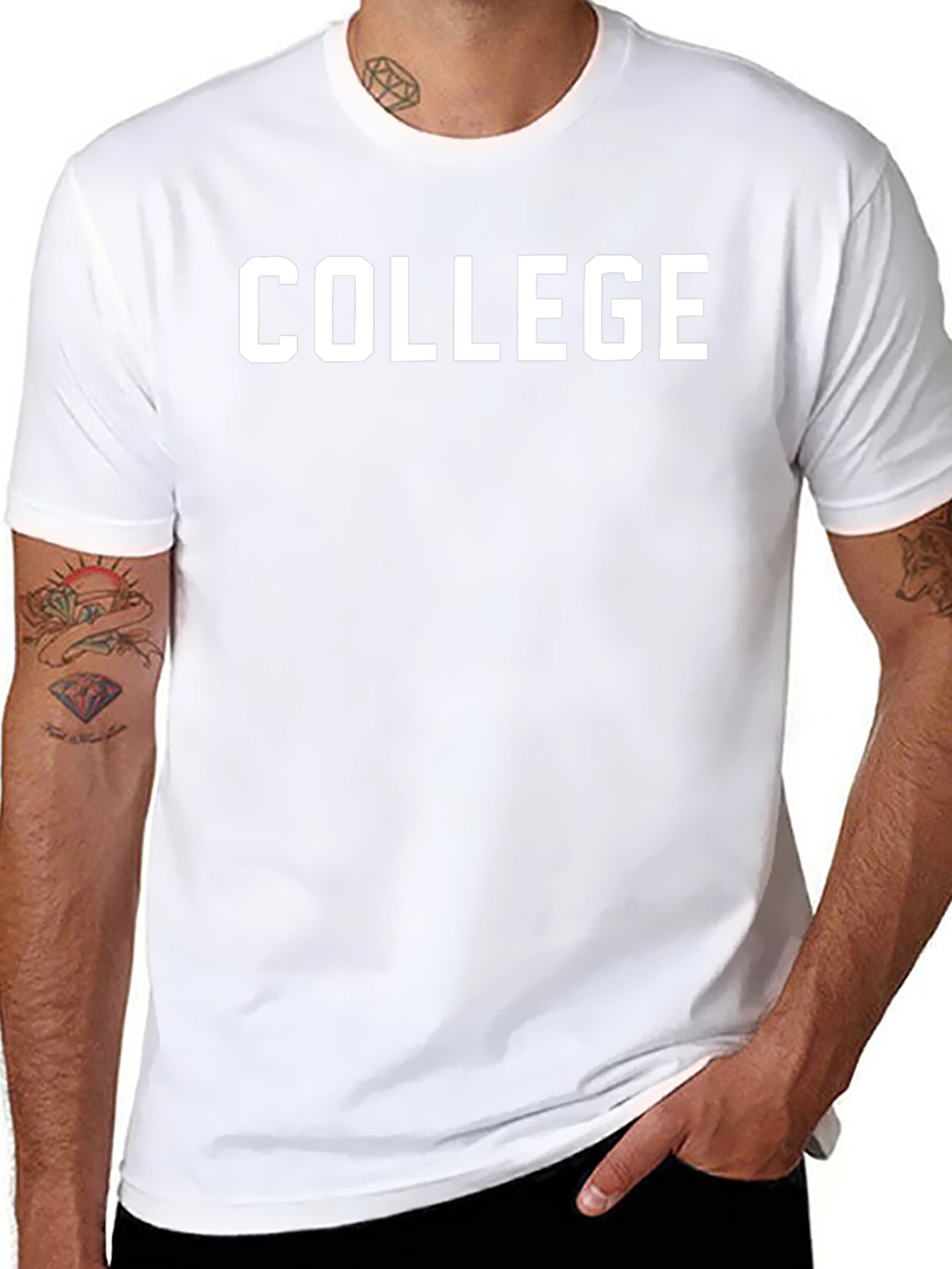 College T-Shirt - Bold & Classic Design