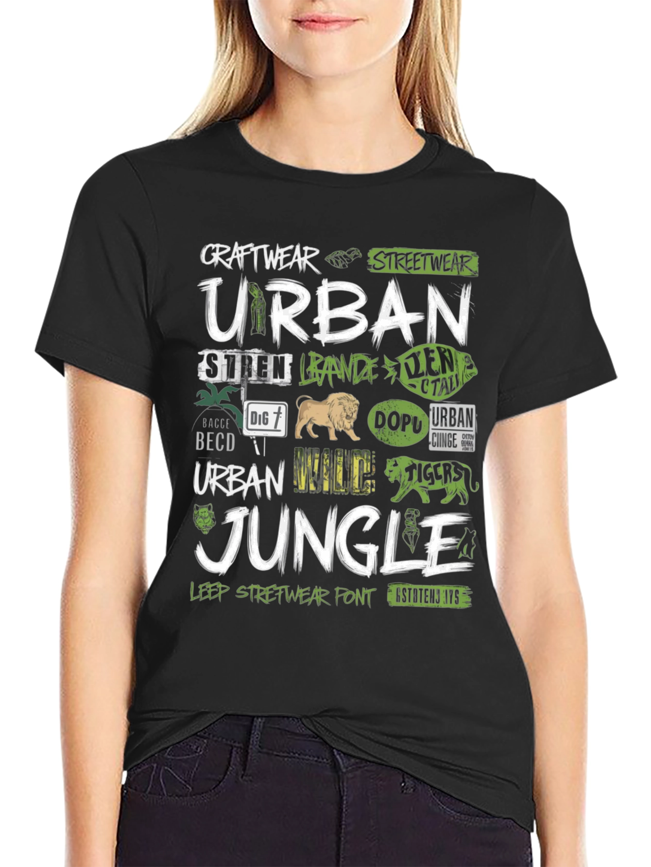 Urban Jungle Graphic Tee - Streetwear Style