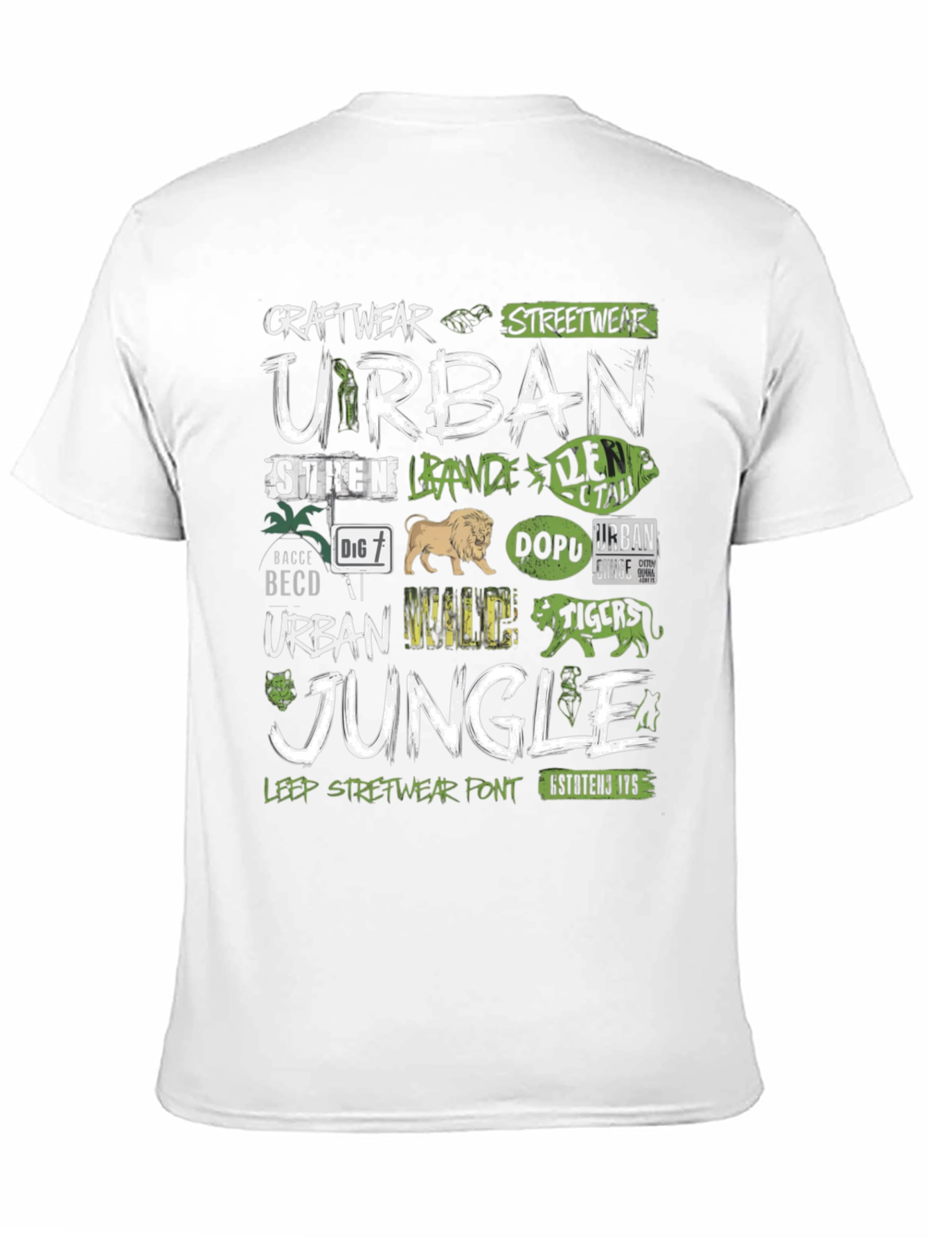 Urban Jungle Graphic Tee - Streetwear Style
