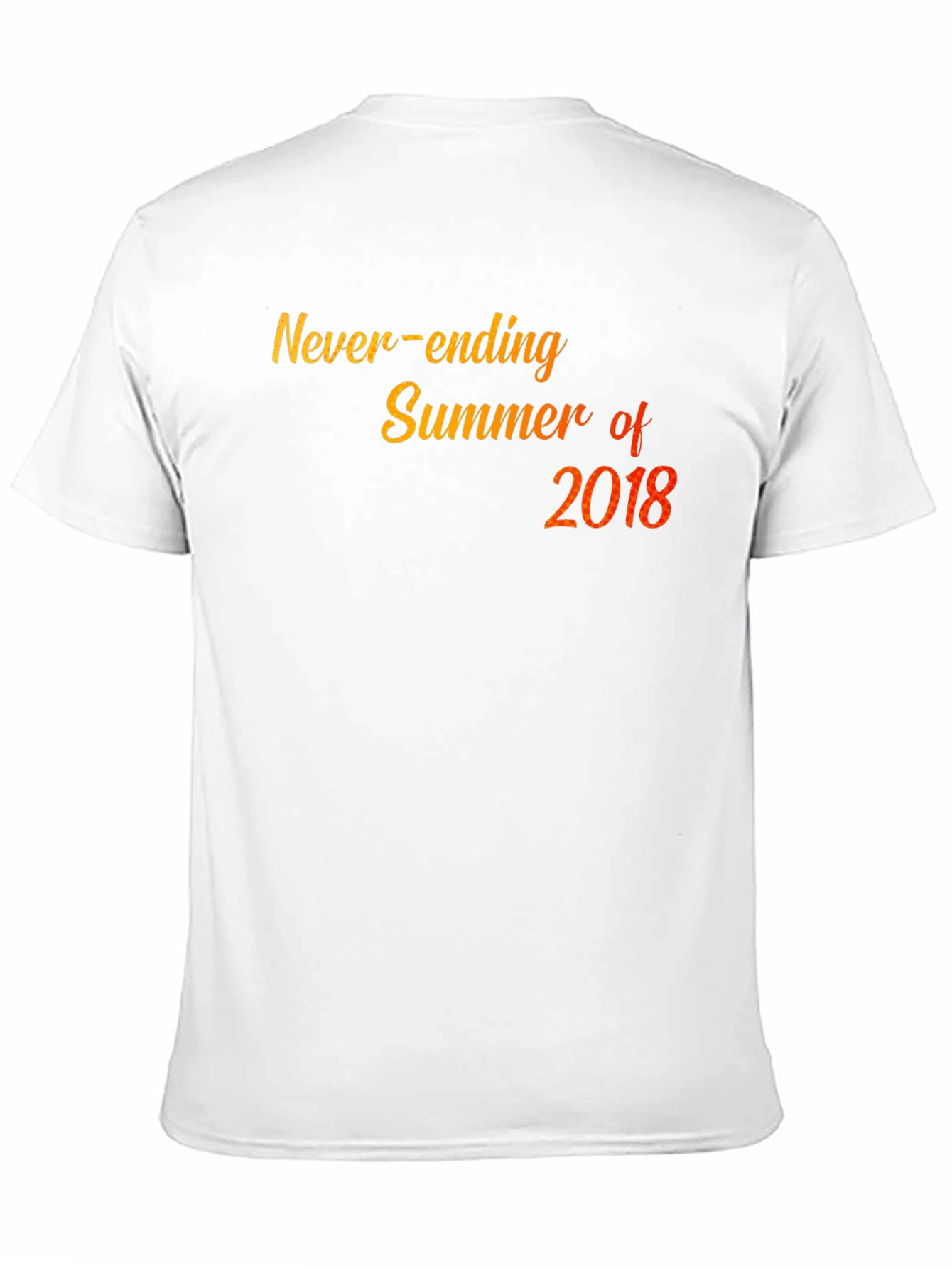 Never-Ending Summer 2018 Black T-Shirt