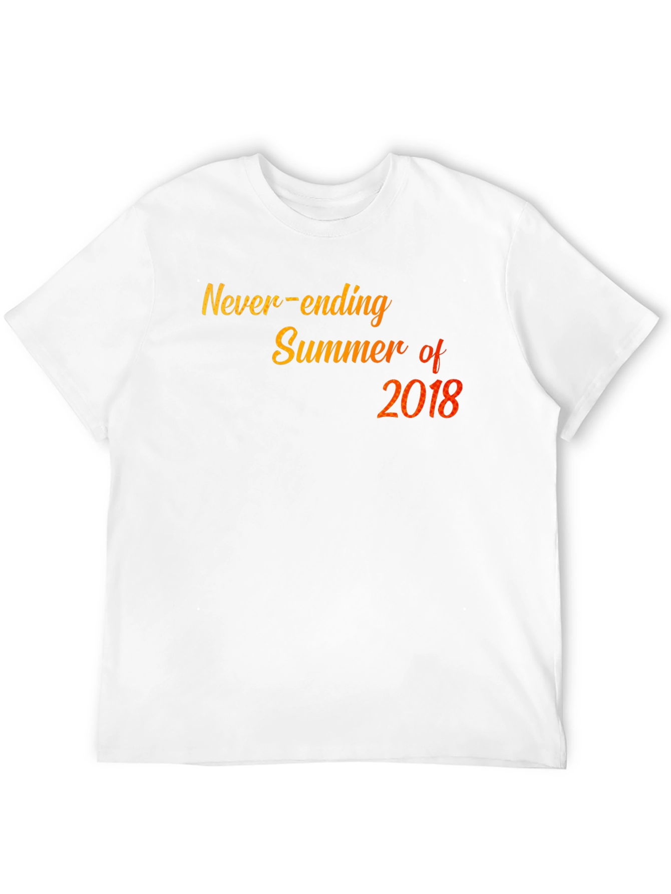 Never-Ending Summer 2018 Black T-Shirt