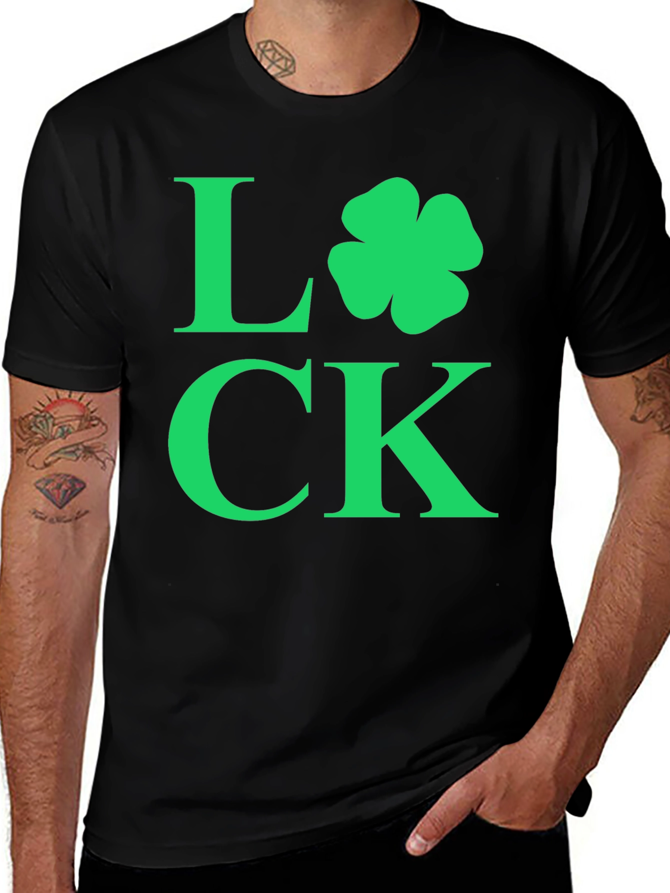 Lucky St. Patricks Day Graphic Tee