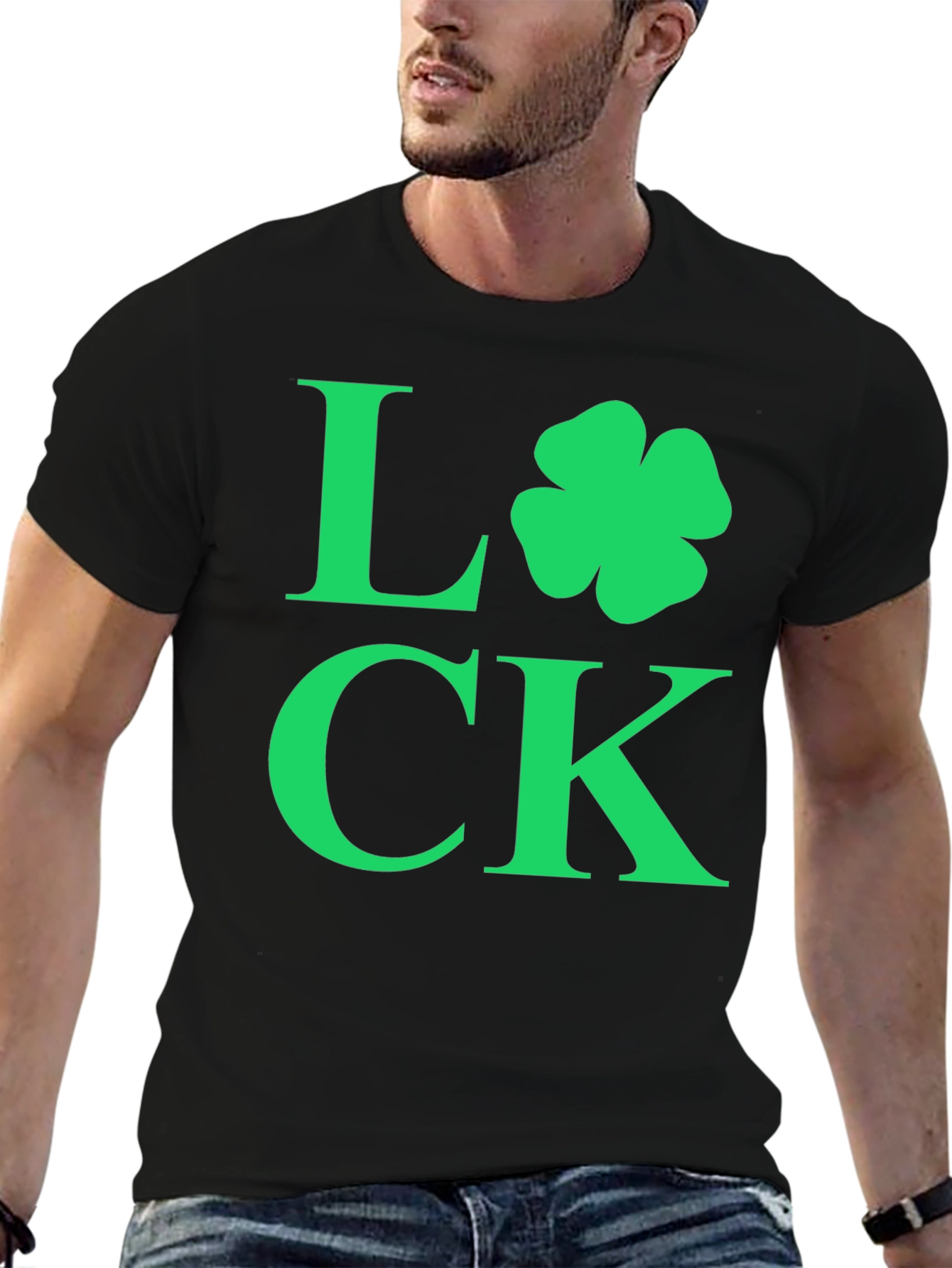 Lucky St. Patricks Day Graphic Tee