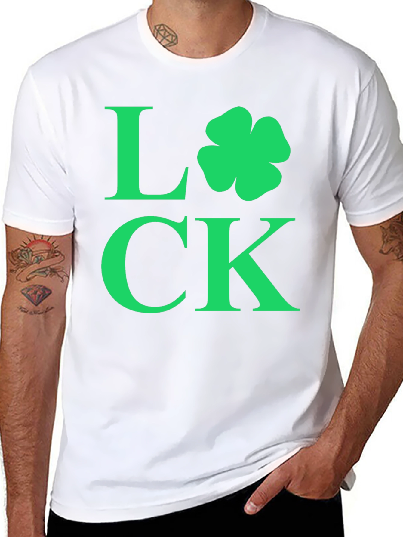 Lucky St. Patricks Day Graphic Tee