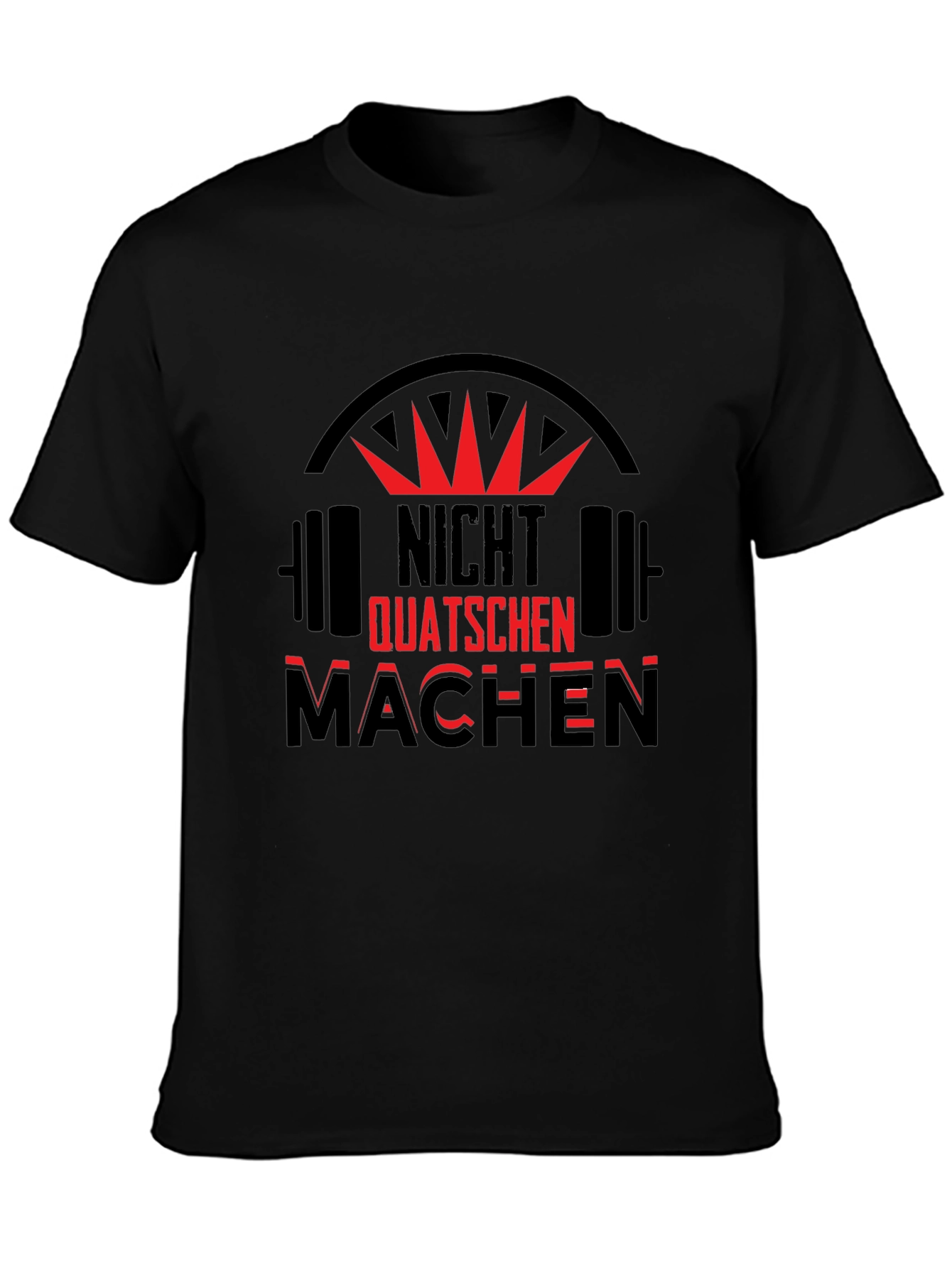 NIGHT QUATSCHEN MACHEN Gym T-Shirt