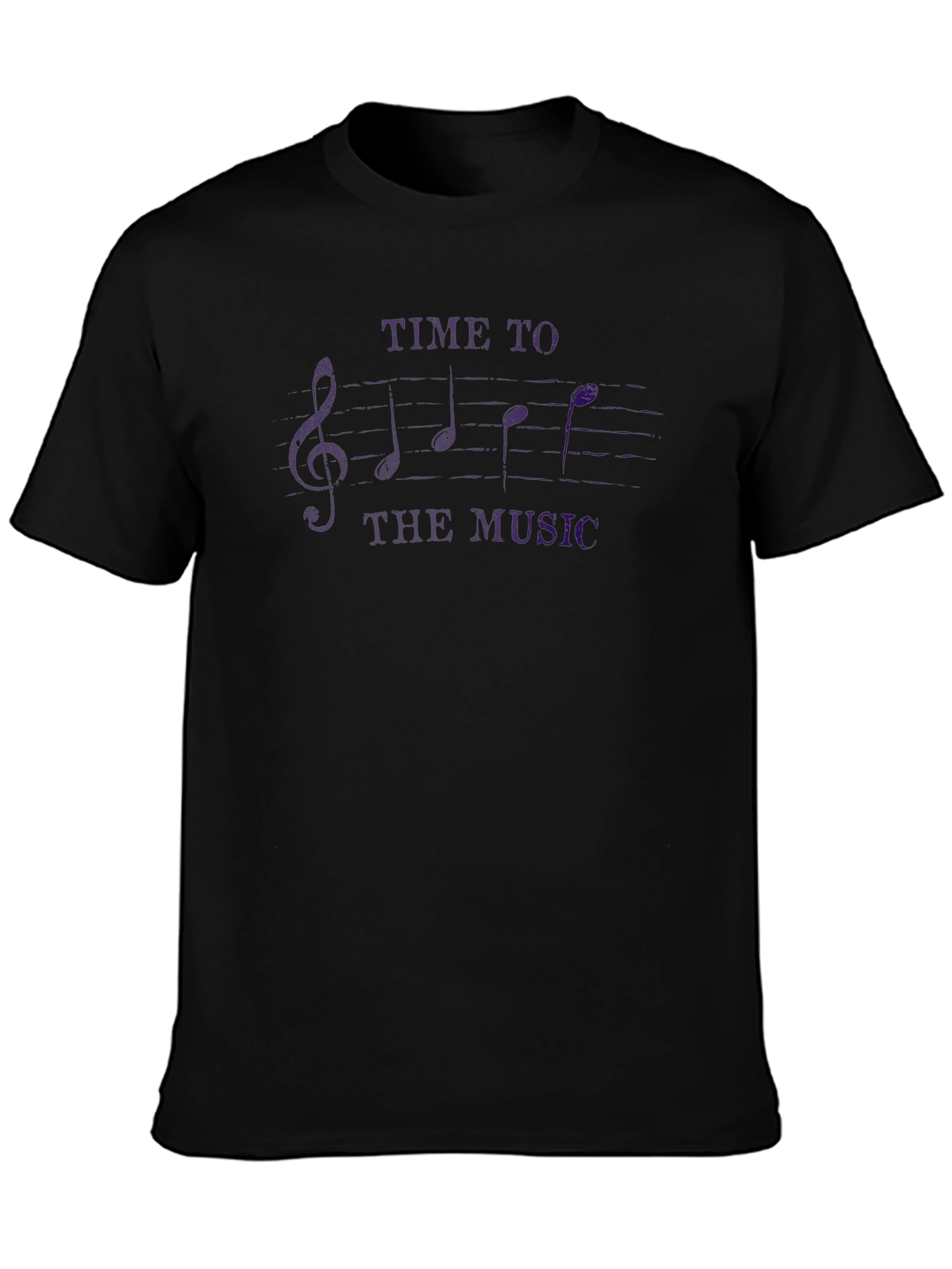 Time to Face the Music Black T-Shirt