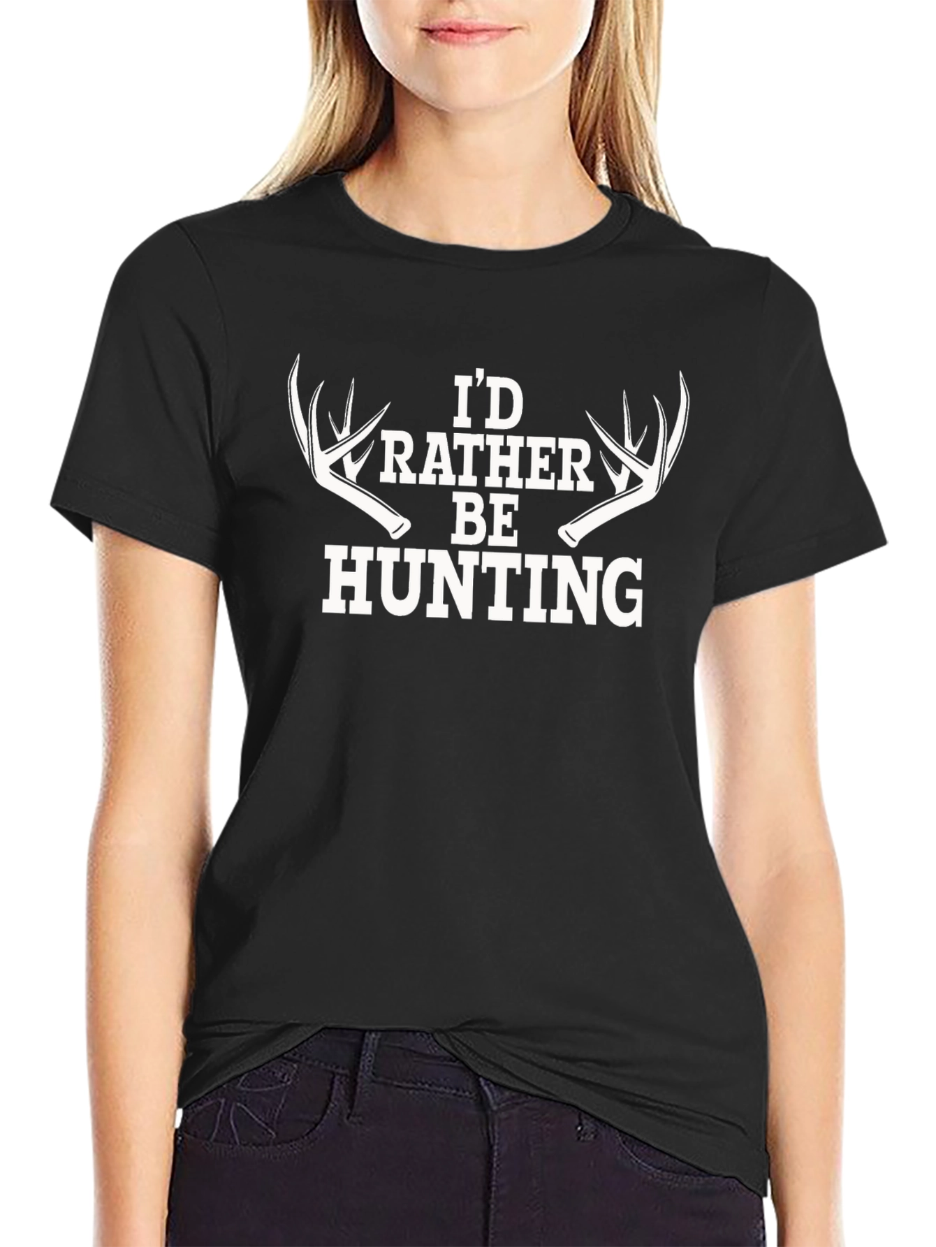 Id Rather Be Hunting T-Shirt