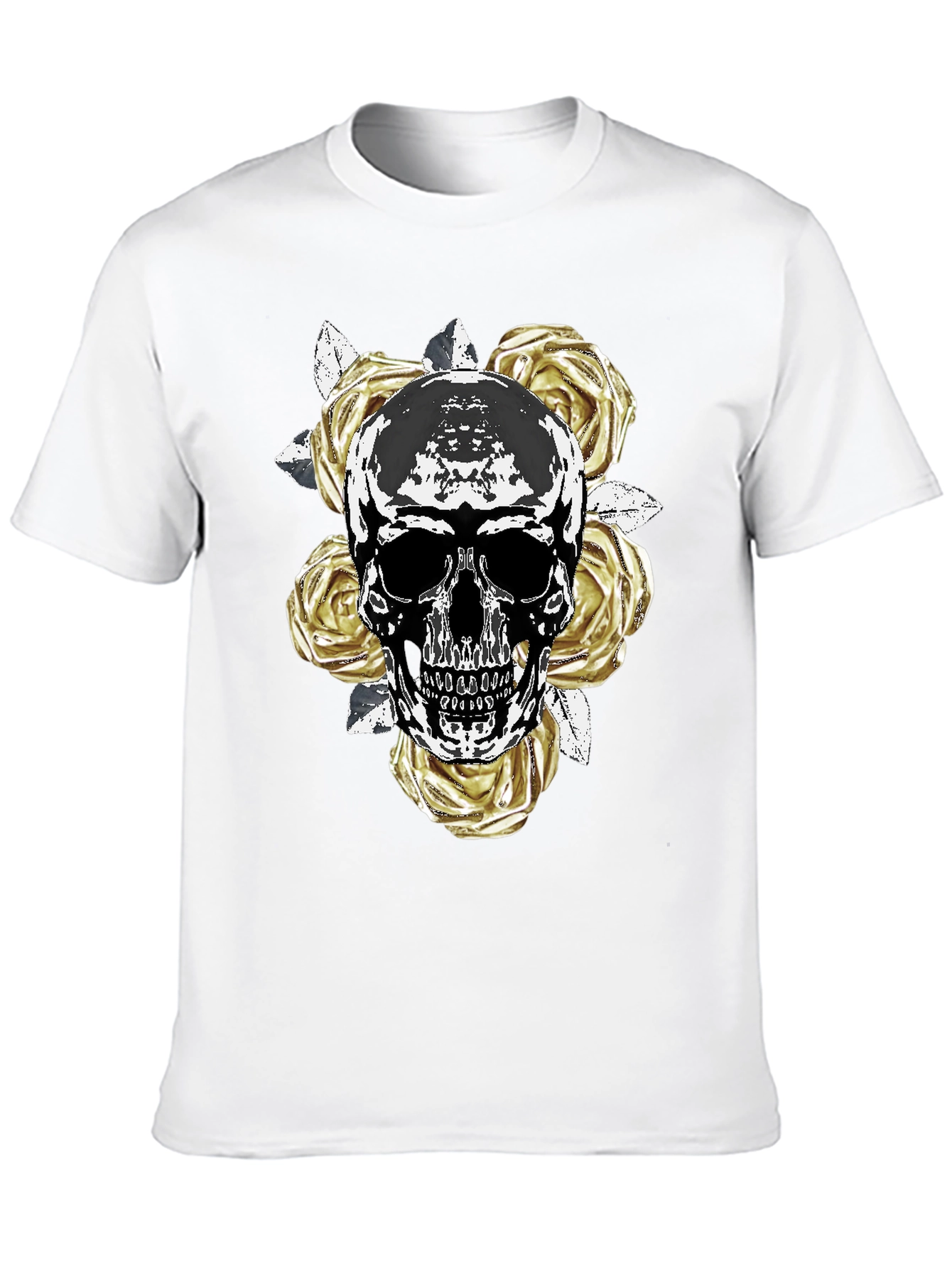 Skull & Roses Graphic Tee