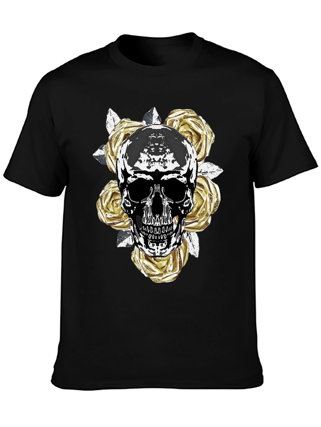 Skull & Roses Graphic Tee