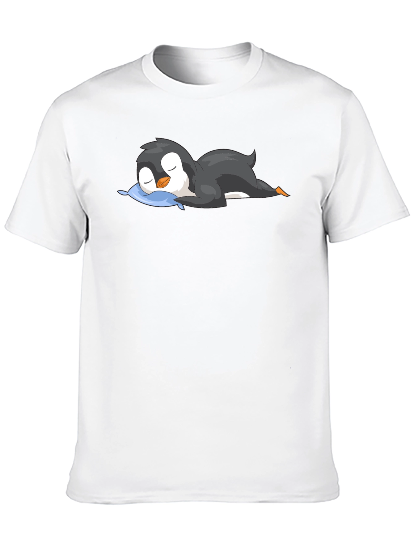 Penguin Nap Black T-Shirt