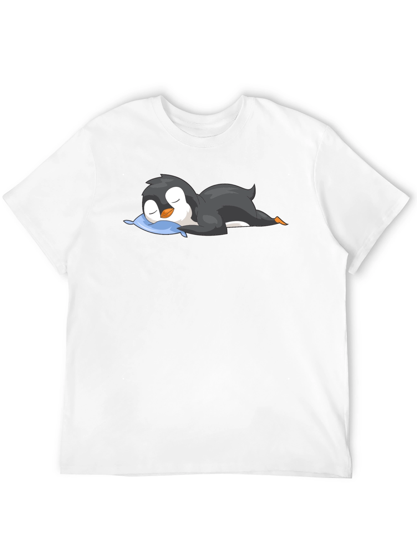 Penguin Nap Black T-Shirt