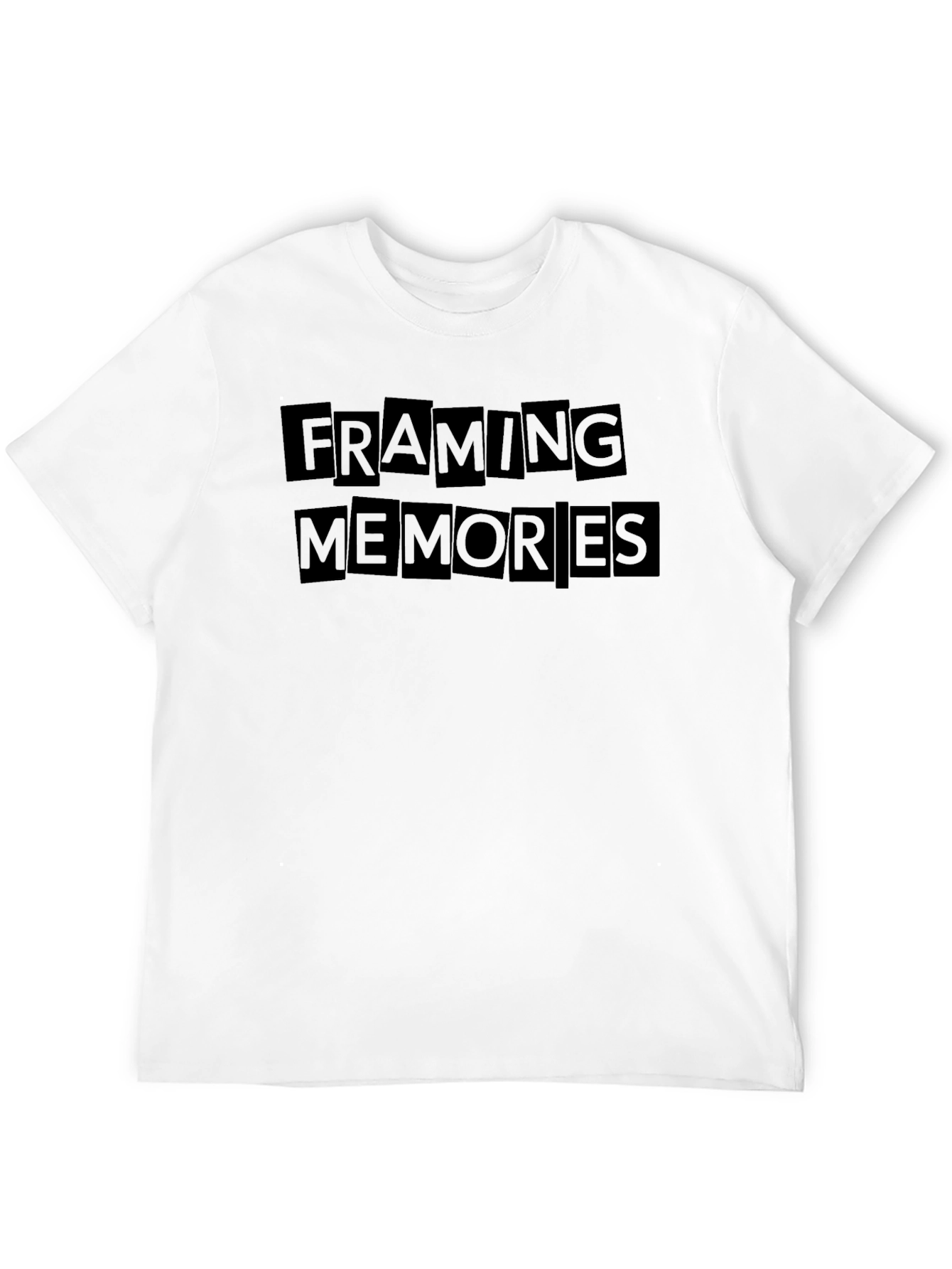 Framing Memories Tee - Black T-Shirt