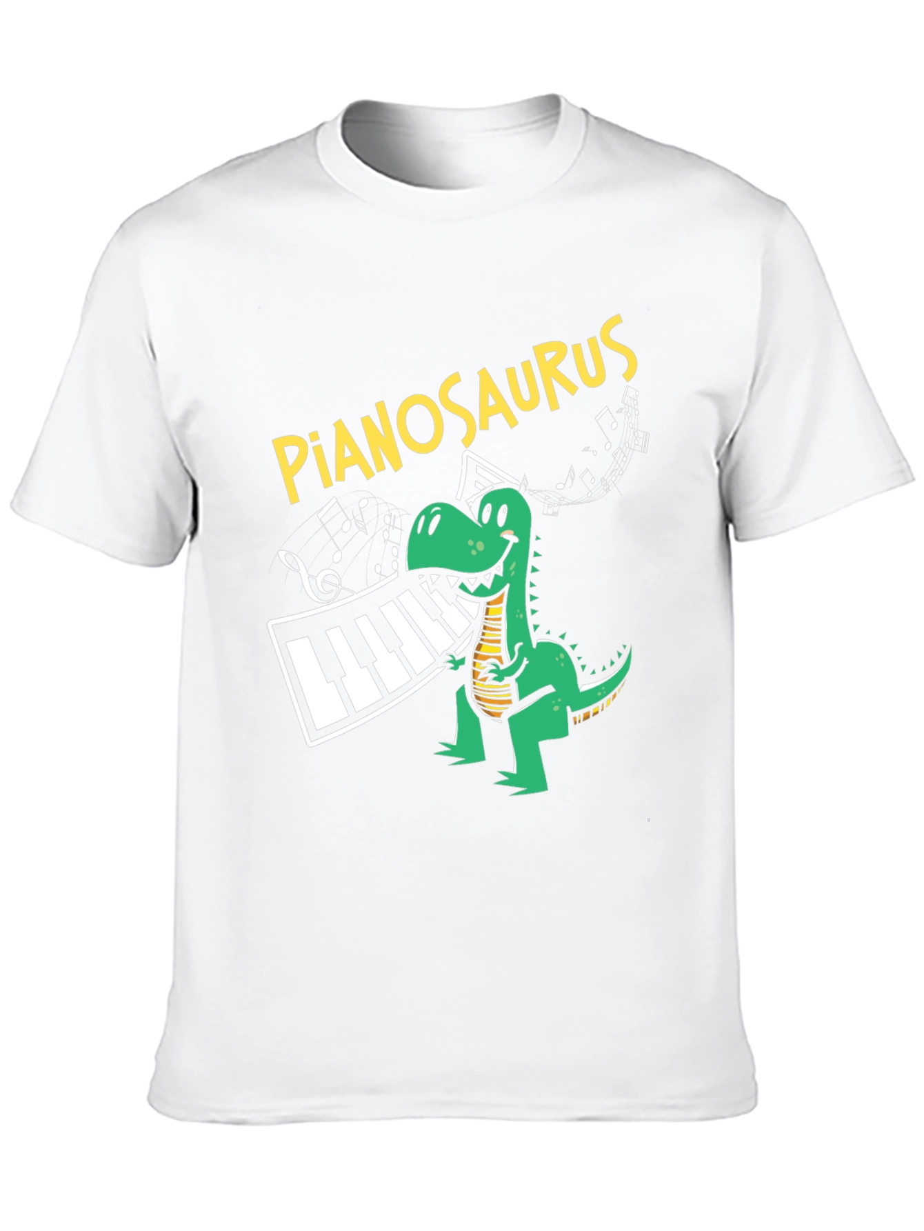 Pianosaurus T-Shirt - Musician Dinosaur Tee