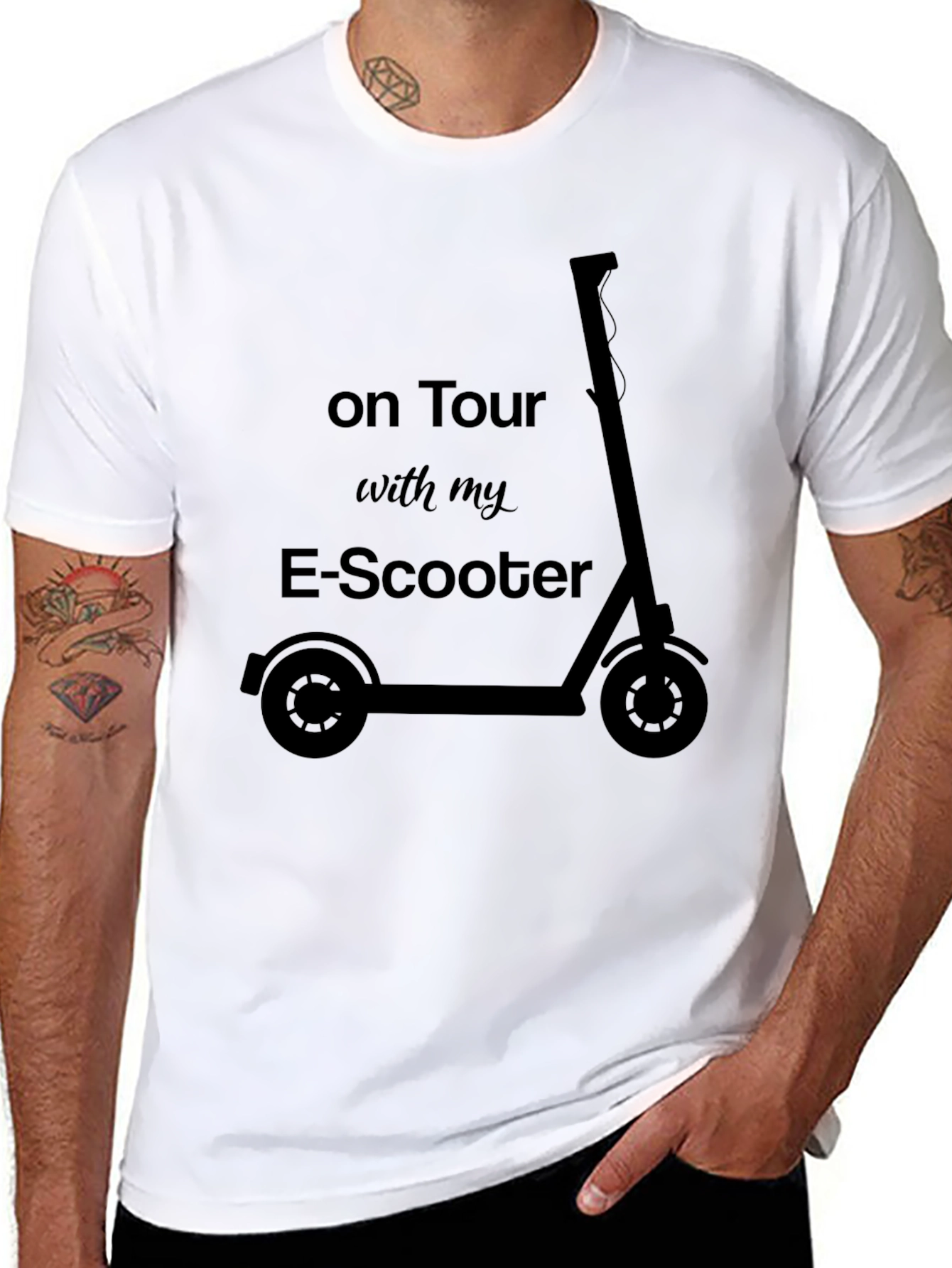 On Tour E-Scooter T-Shirt