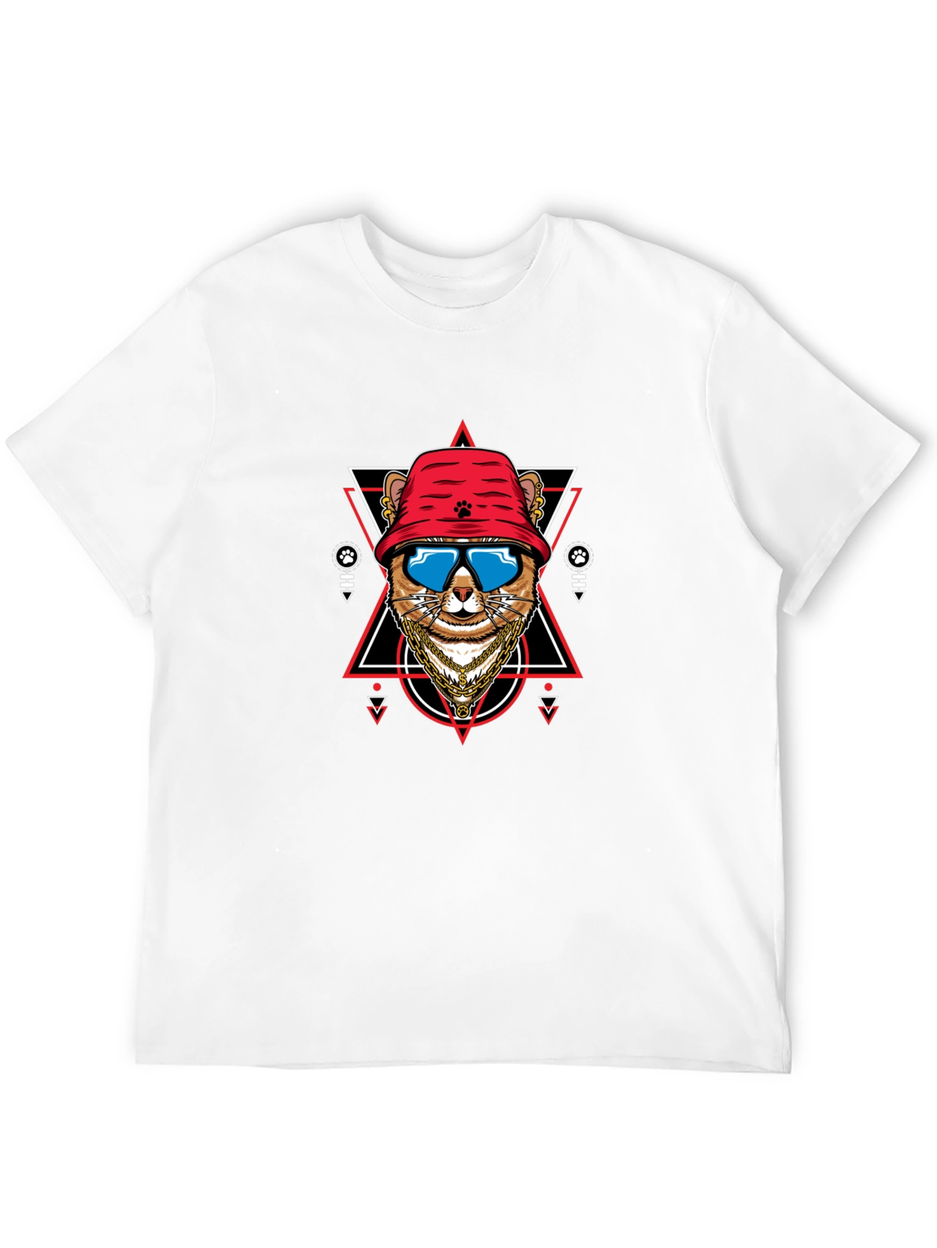 Cool Cat Graphic Tee - Streetwear Style