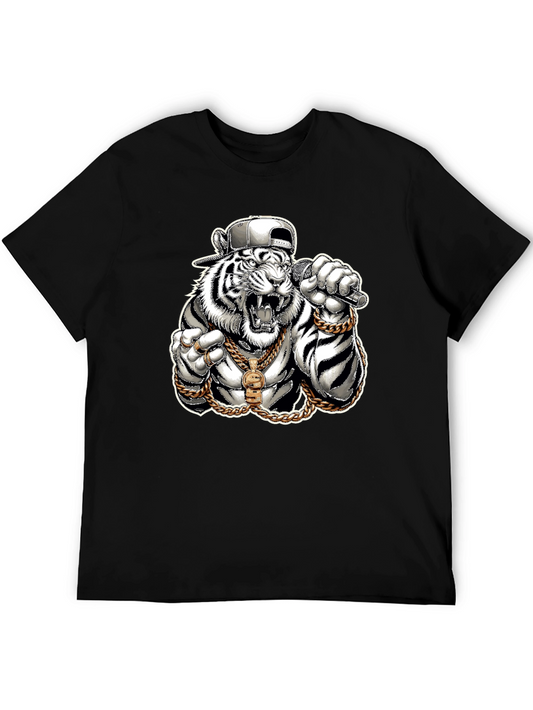 Tiger Rapper Graphic T-Shirt