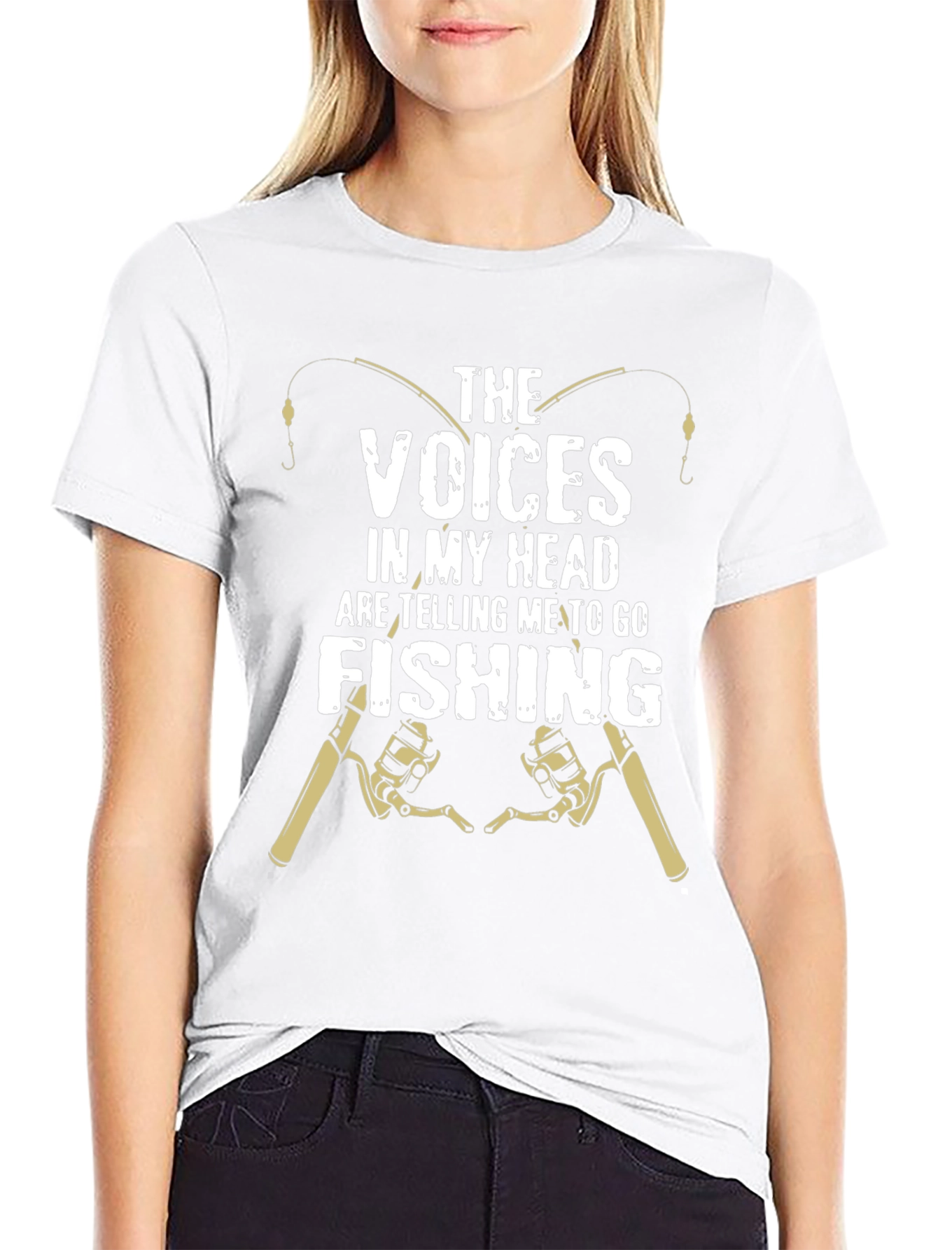 Fishing T-Shirt: Voices in My Head