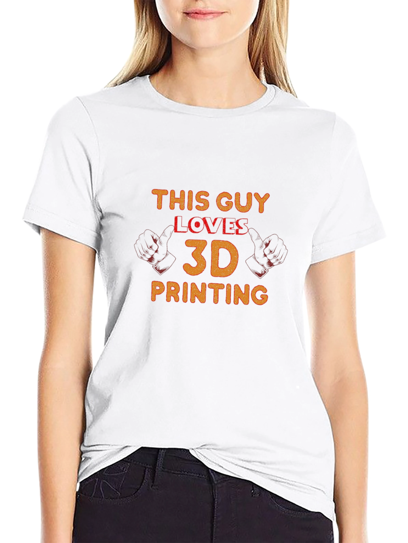 3D Printing Lovers Tee - Black