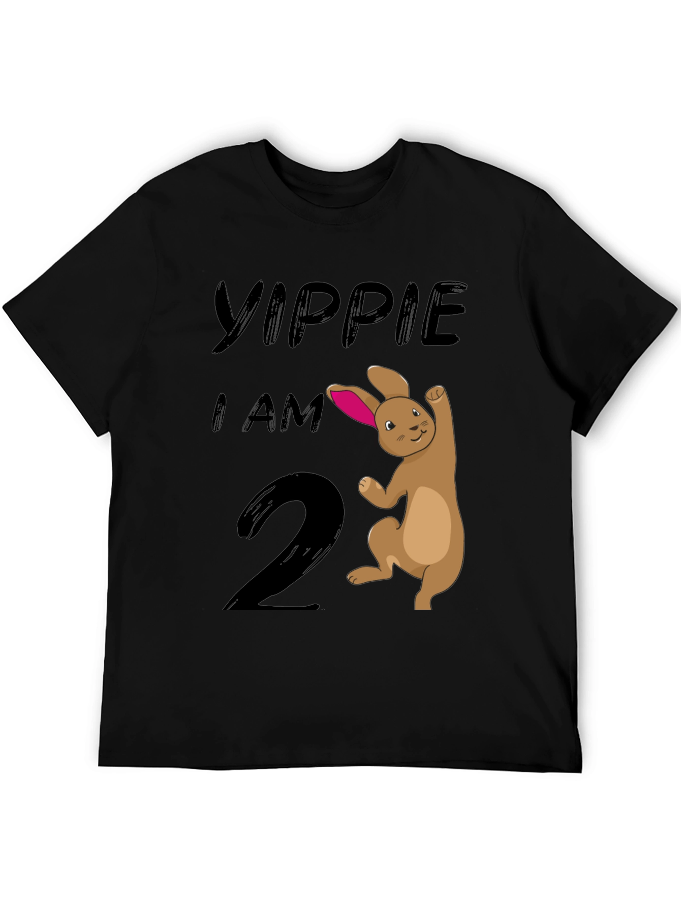 Yippie I Am 2nd Birthday Bunny T-Shirt