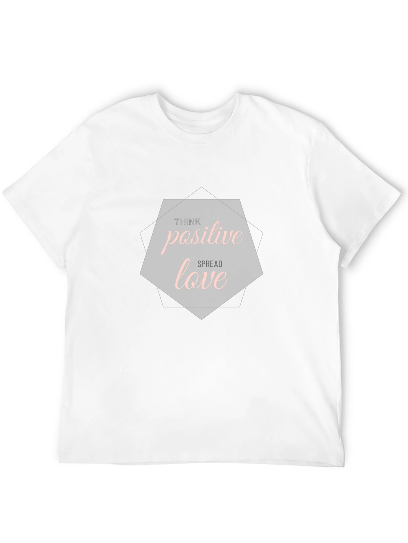 Think Positive Spread Love Graphic Tee