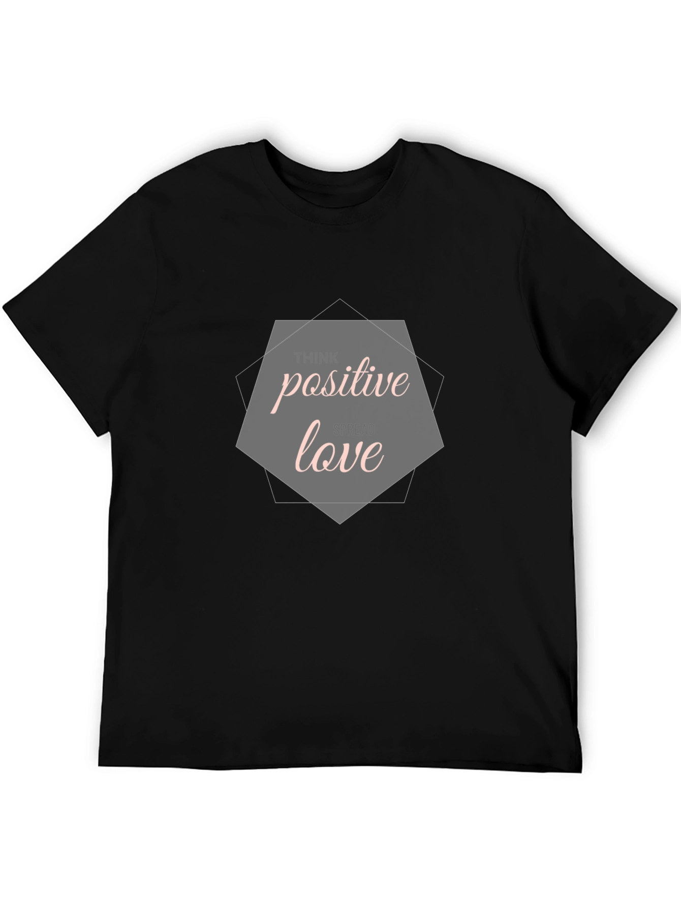 Think Positive Spread Love Graphic Tee