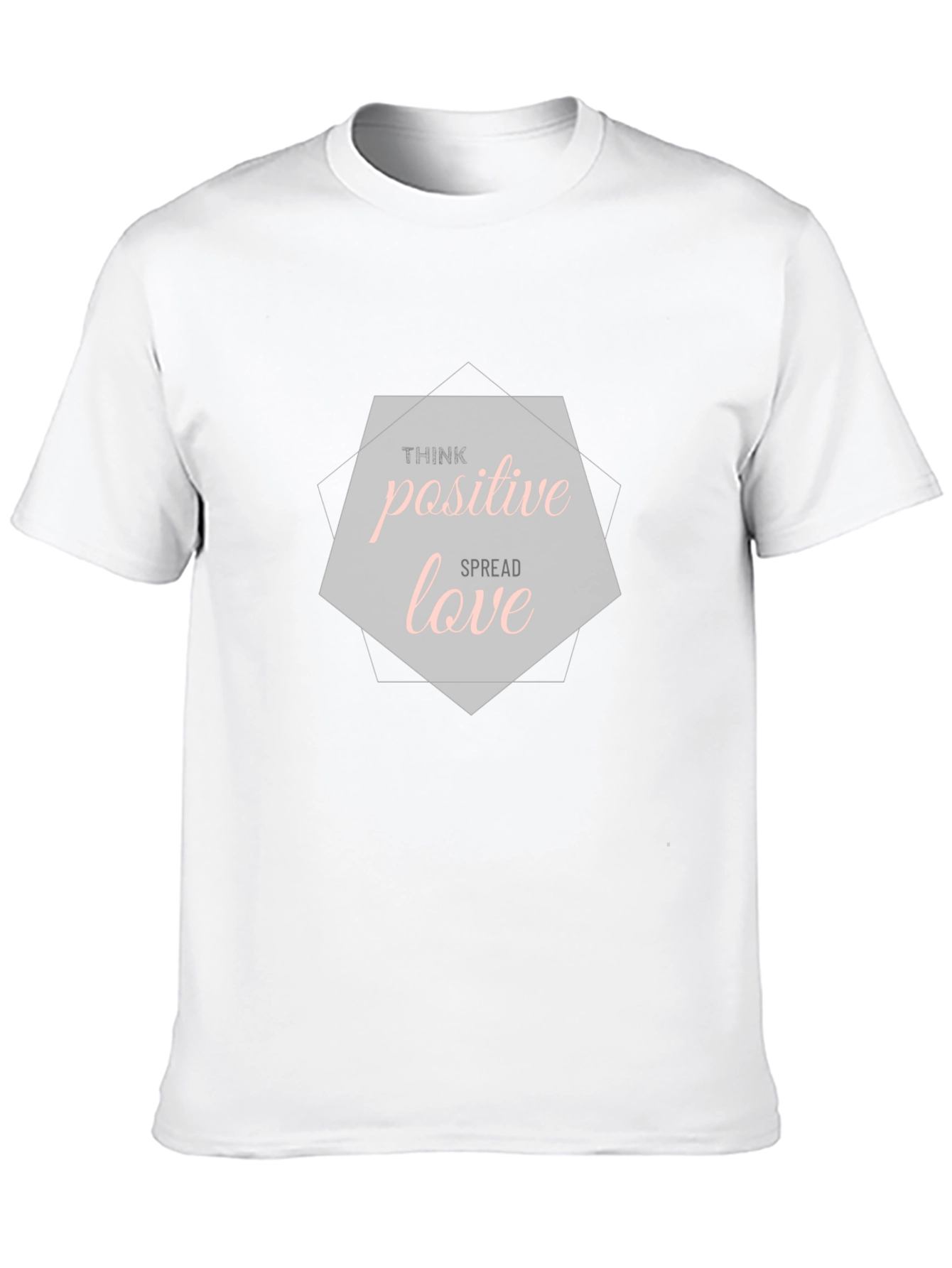 Think Positive Spread Love Graphic Tee