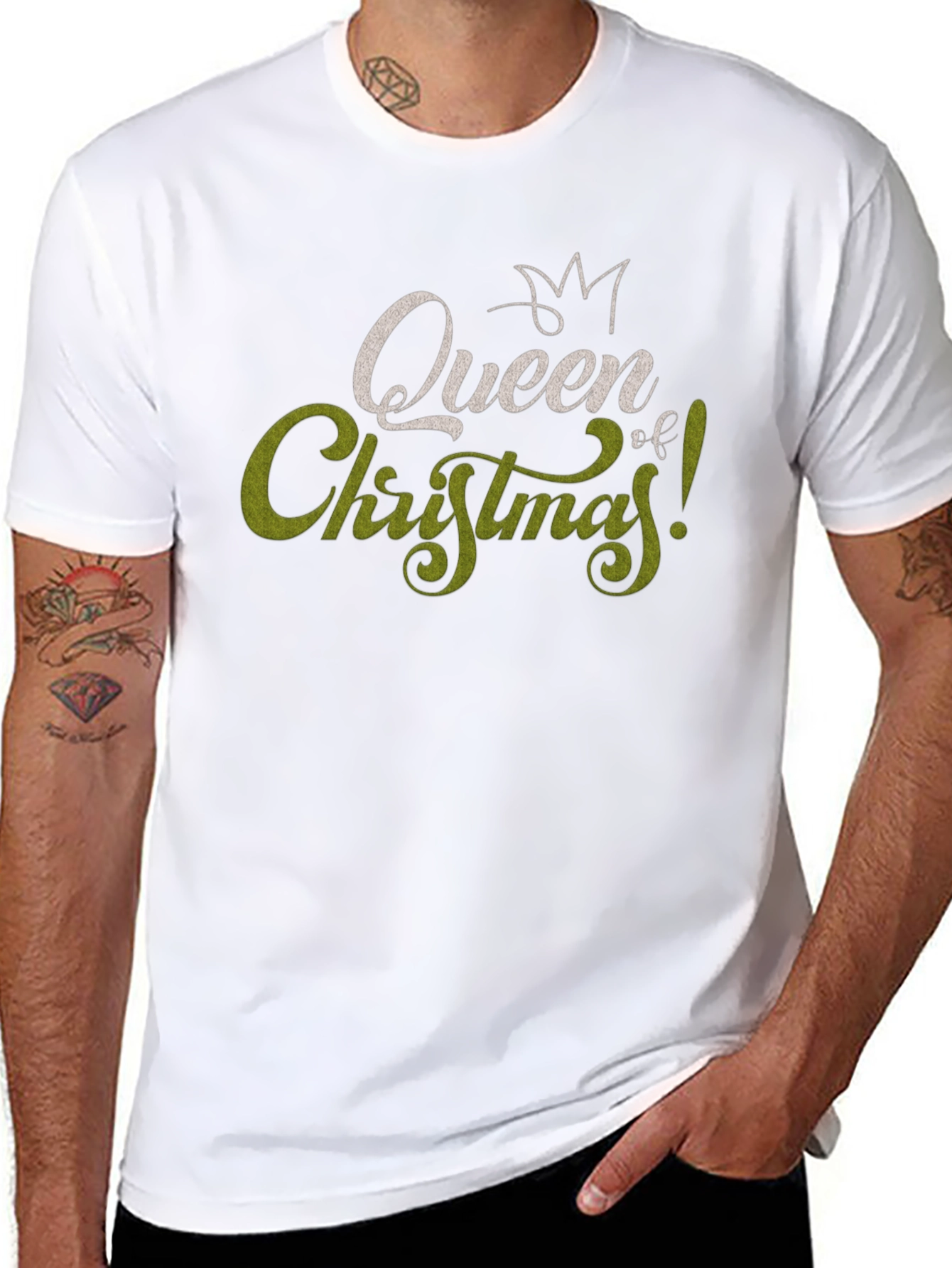 Queen of Christmas Graphic T-Shirt