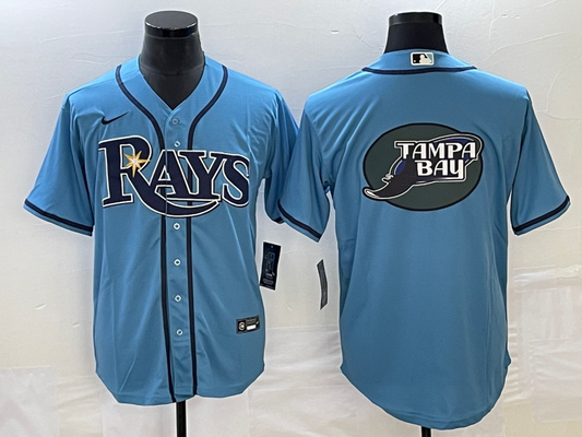 Men's Tampa Bay Rays Blue Replica Team Jerseys