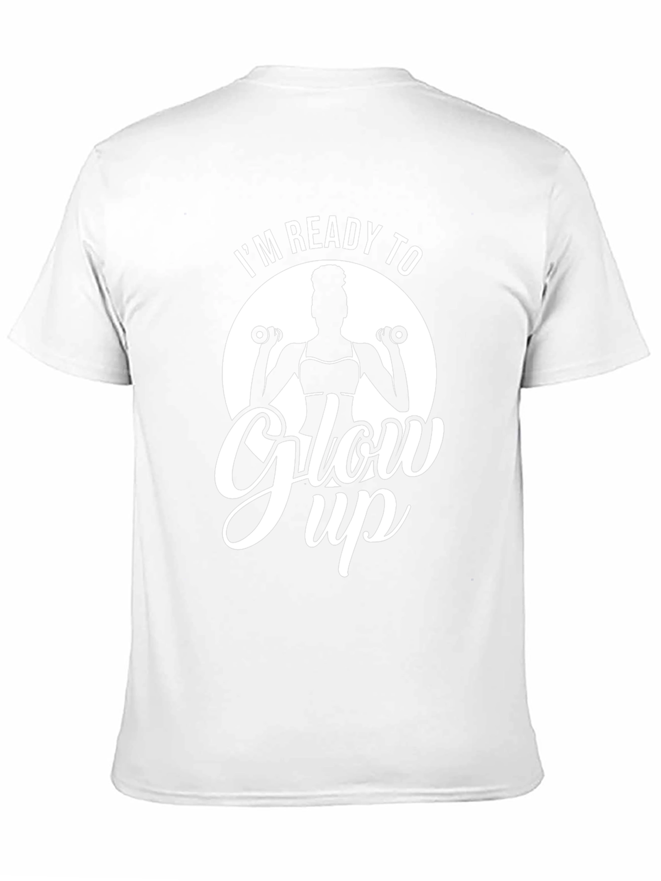 Ready to Glow Up Black T-Shirt