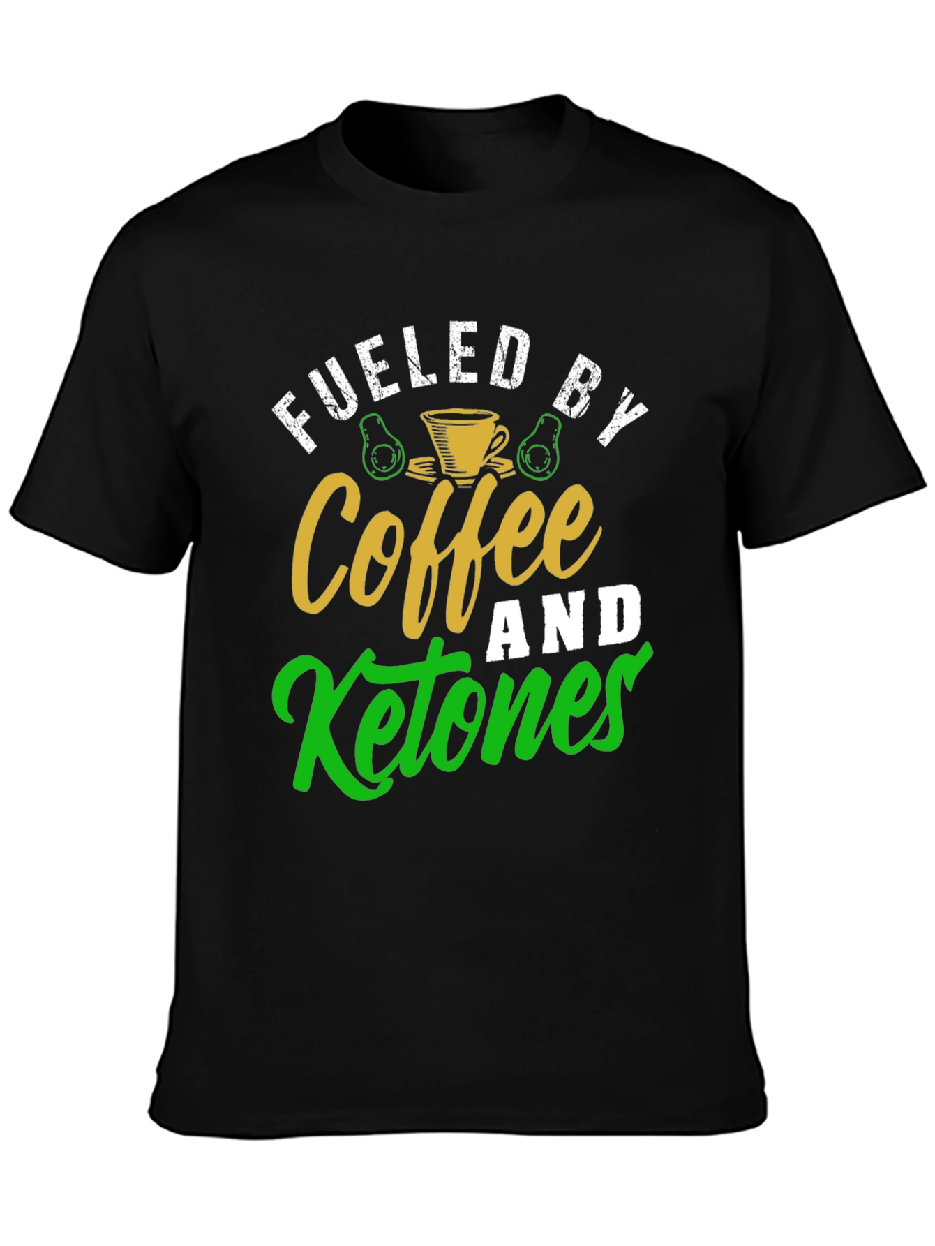 Fueled By Coffee and Ketones Graphic Tee