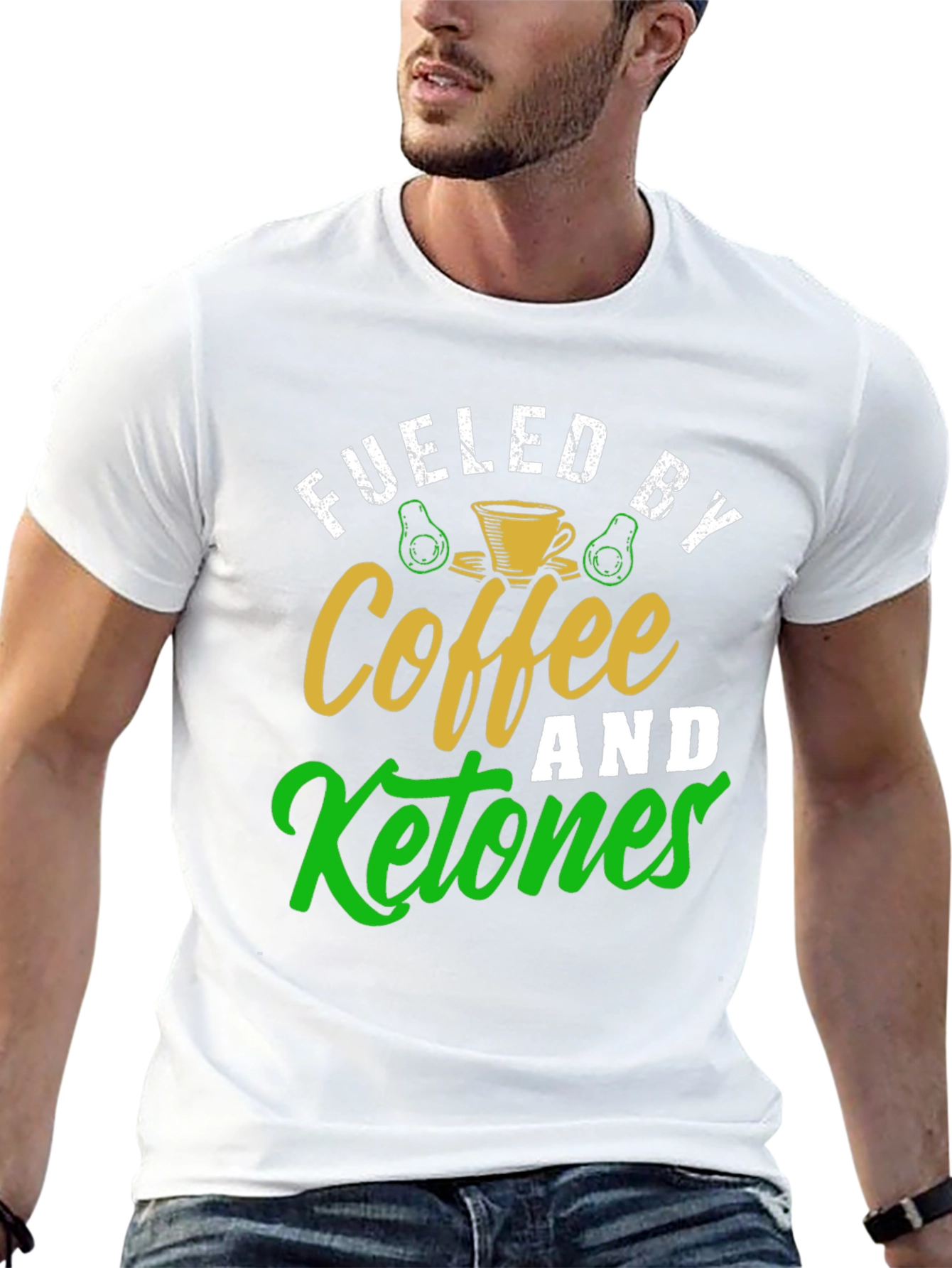 Fueled By Coffee and Ketones Graphic Tee
