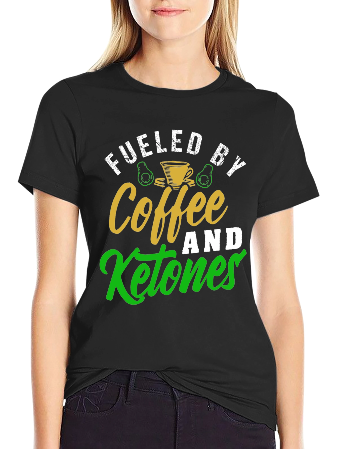 Fueled By Coffee and Ketones Graphic Tee