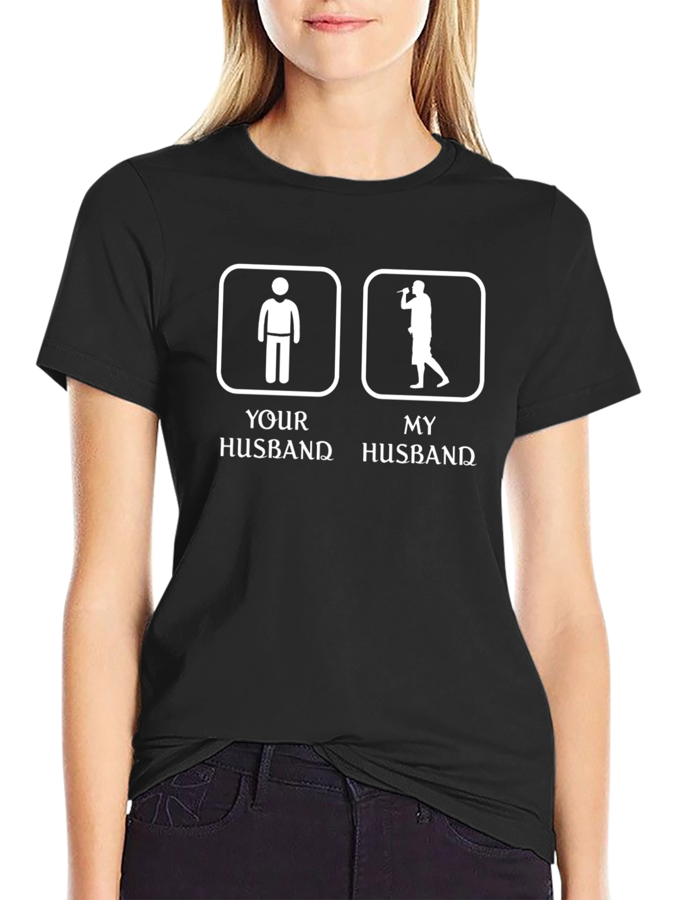 Funny My Husband T-Shirt - Musician/Singer Edition