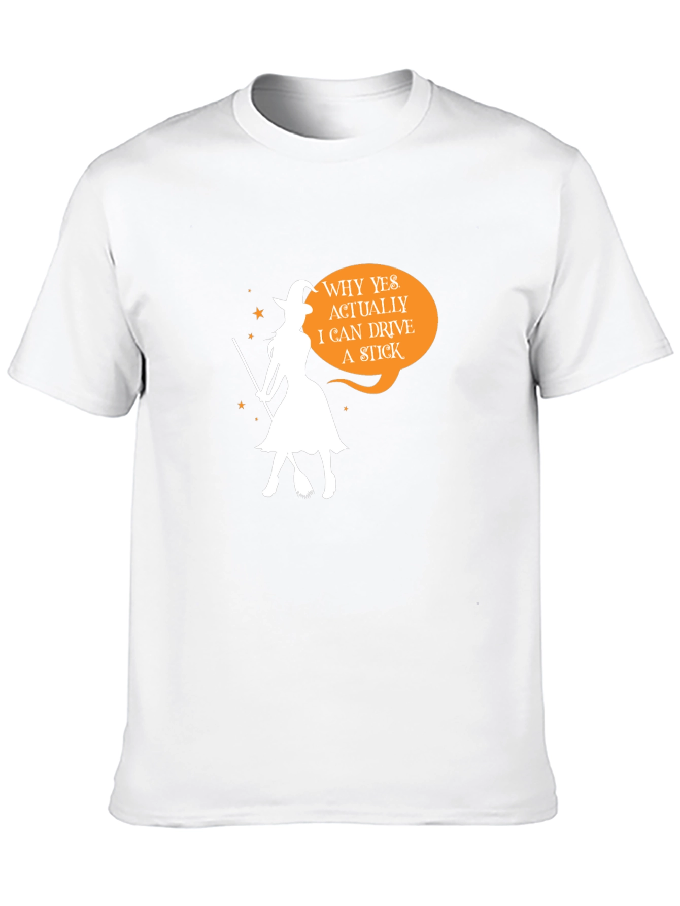 Witch Stick T-Shirt Halloween Tee