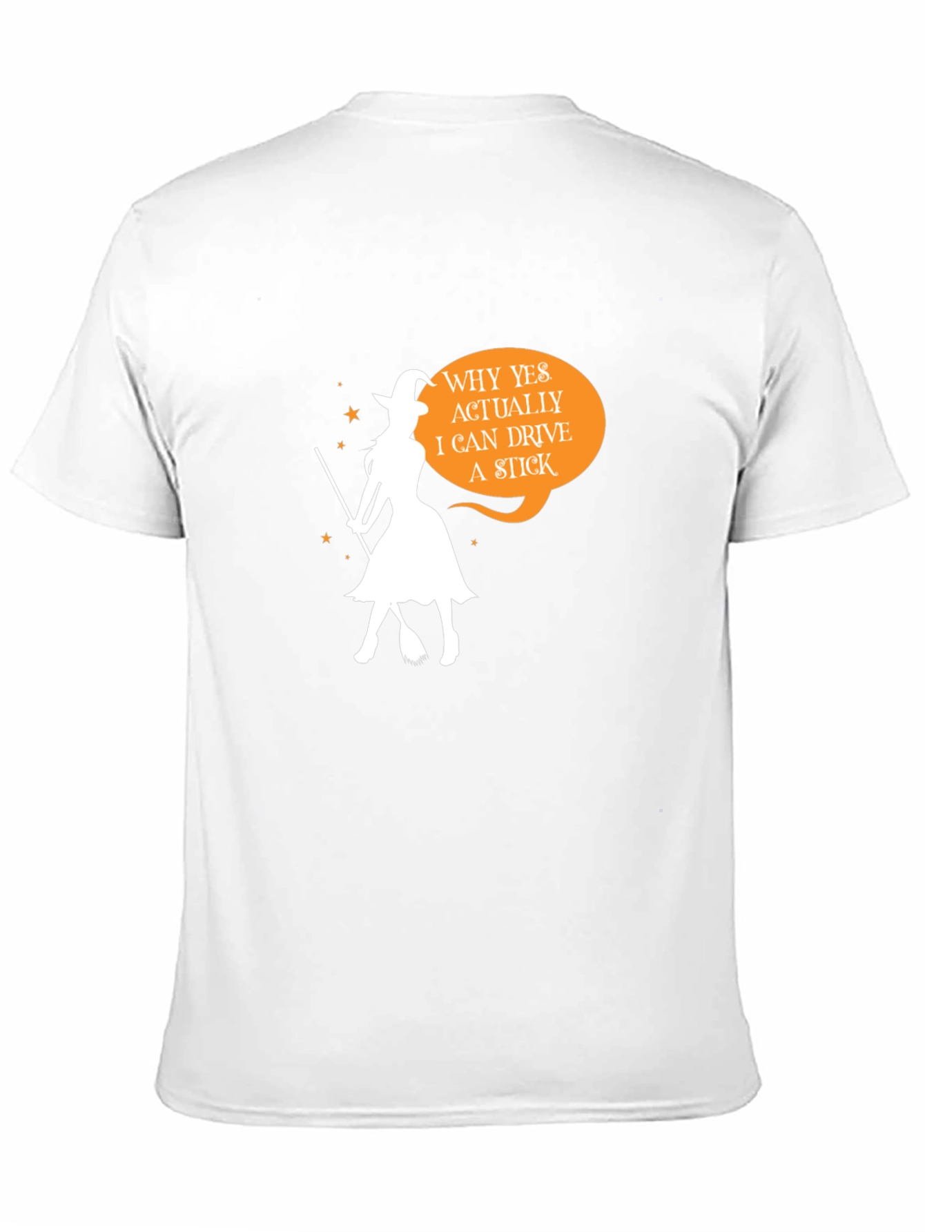 Witch Stick T-Shirt Halloween Tee