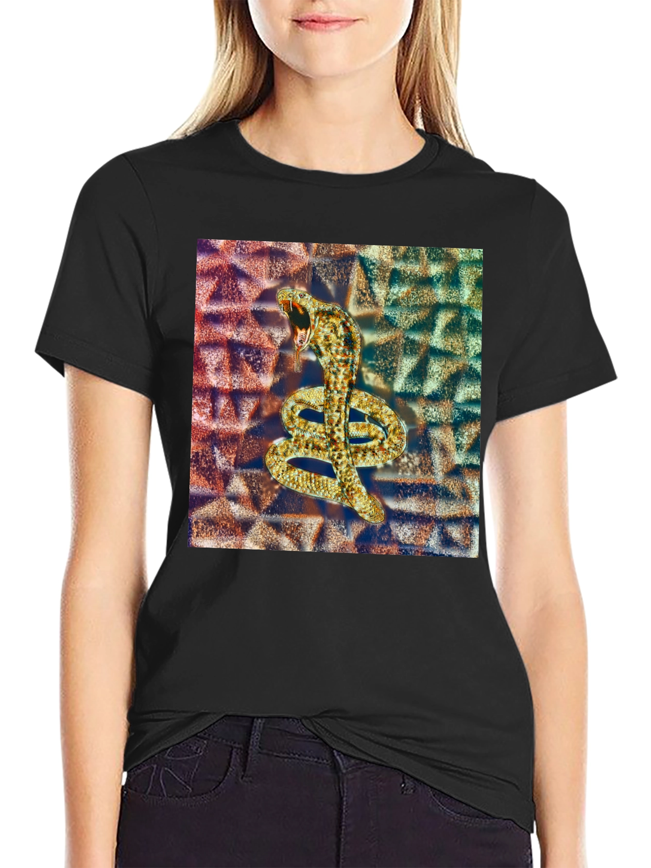 Cobra Graphic Tee - Mens Black T-Shirt