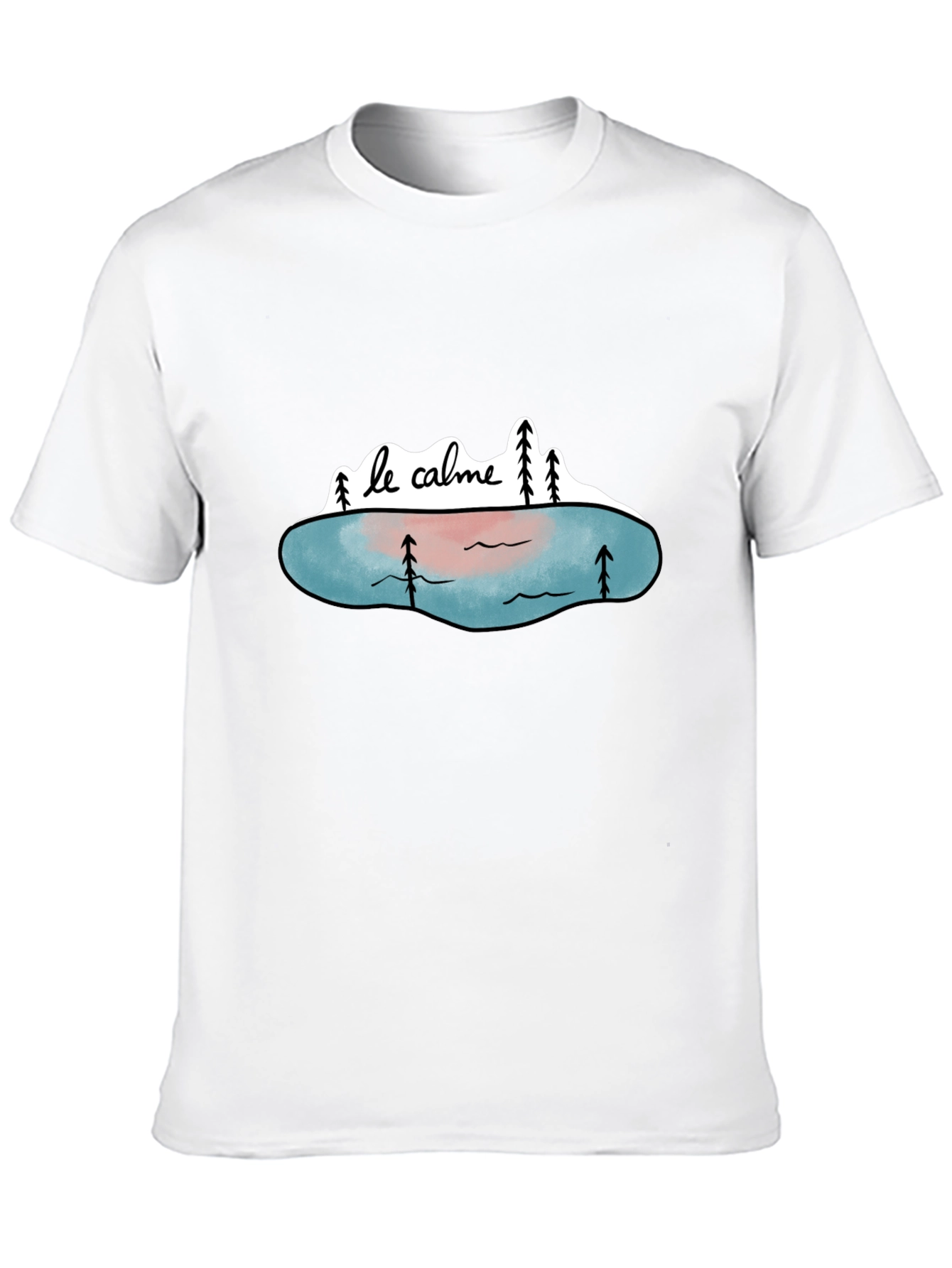 Le Calme Graphic Tee - Relaxed Style