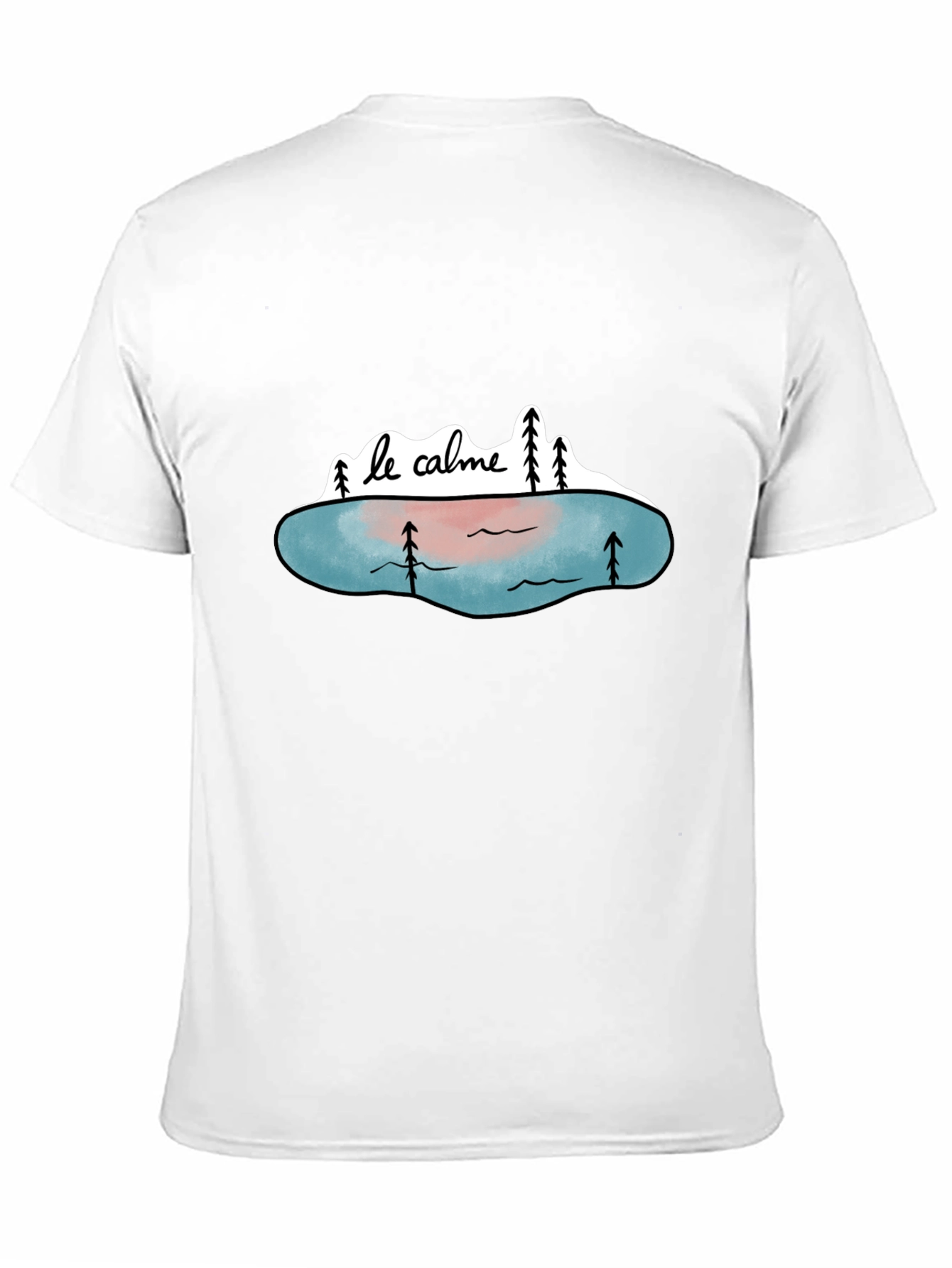 Le Calme Graphic Tee - Relaxed Style