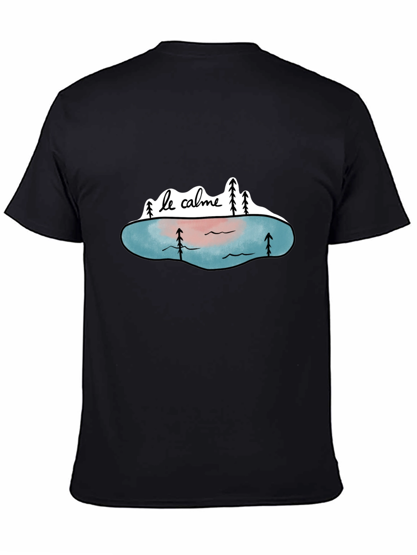 Le Calme Graphic Tee - Relaxed Style