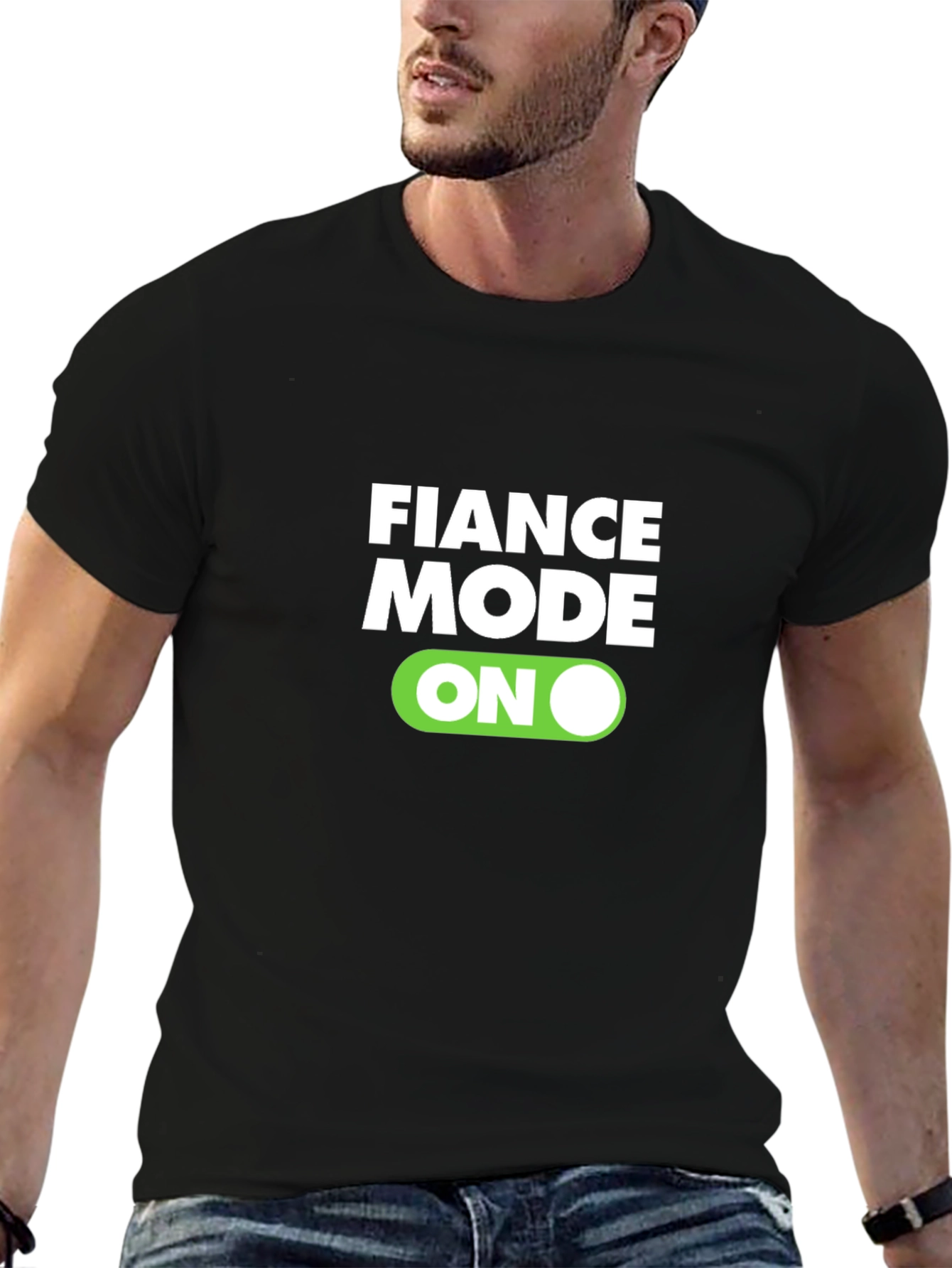 Fiance Mode On Graphic Tee - Funny Engagement Shirt