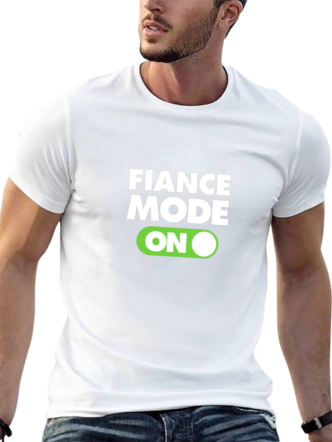 Fiance Mode On Graphic Tee - Funny Engagement Shirt