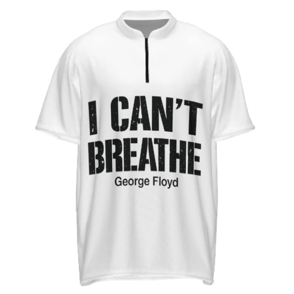 “I Can’t Breathe” Protest Statement Tee – Social Justice Graphic Shirt(z398)