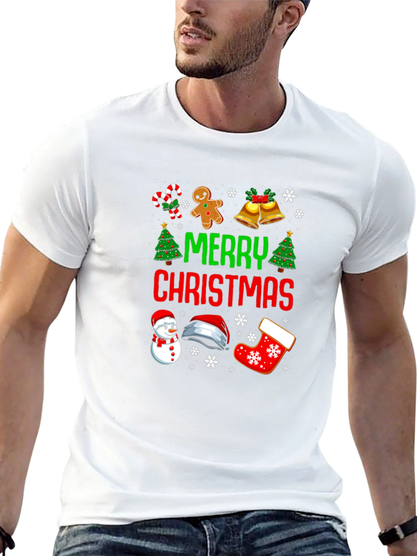 Festive Christmas Graphic Tee
