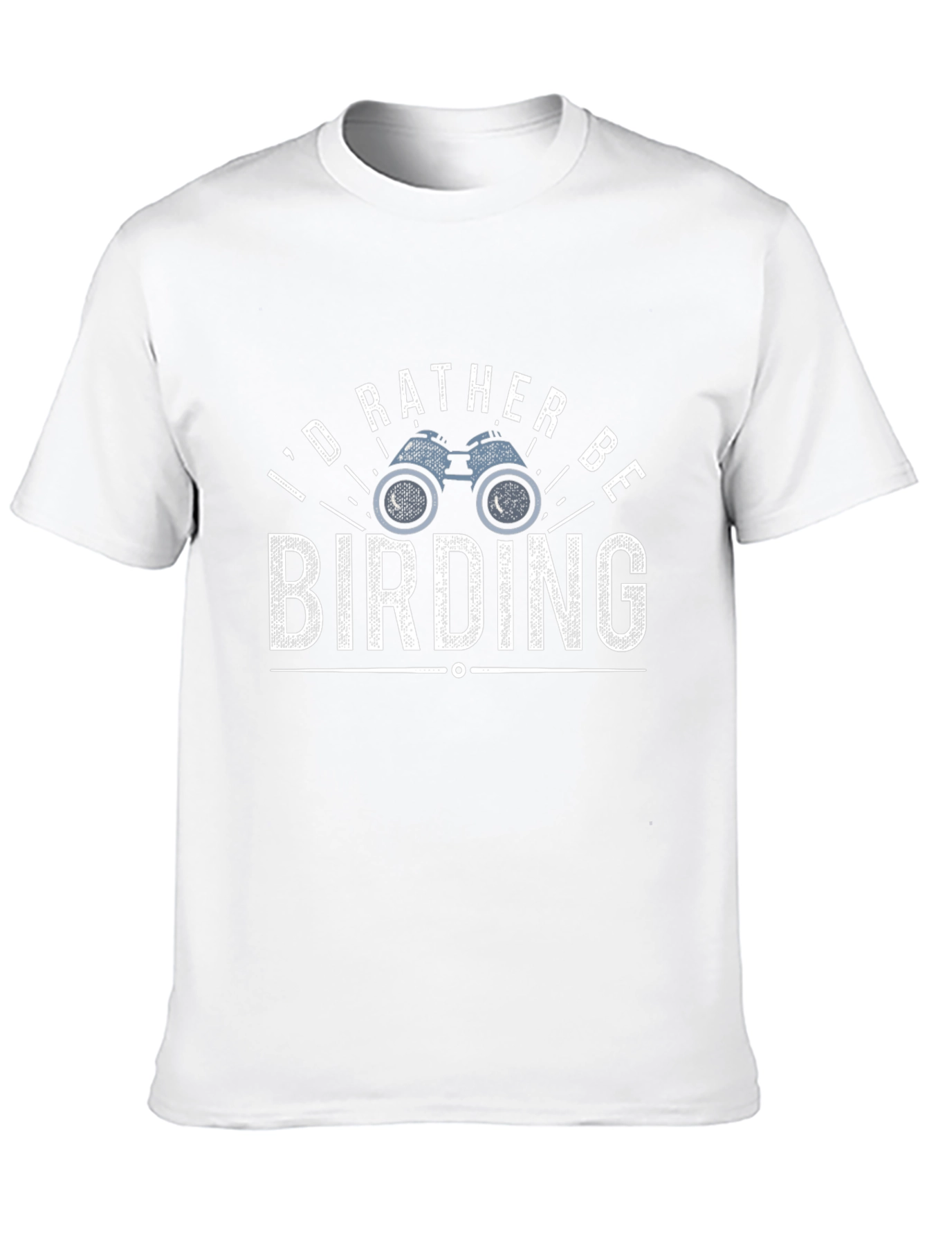 Birding Enthusiast T-Shirt: Id Rather Be Birding