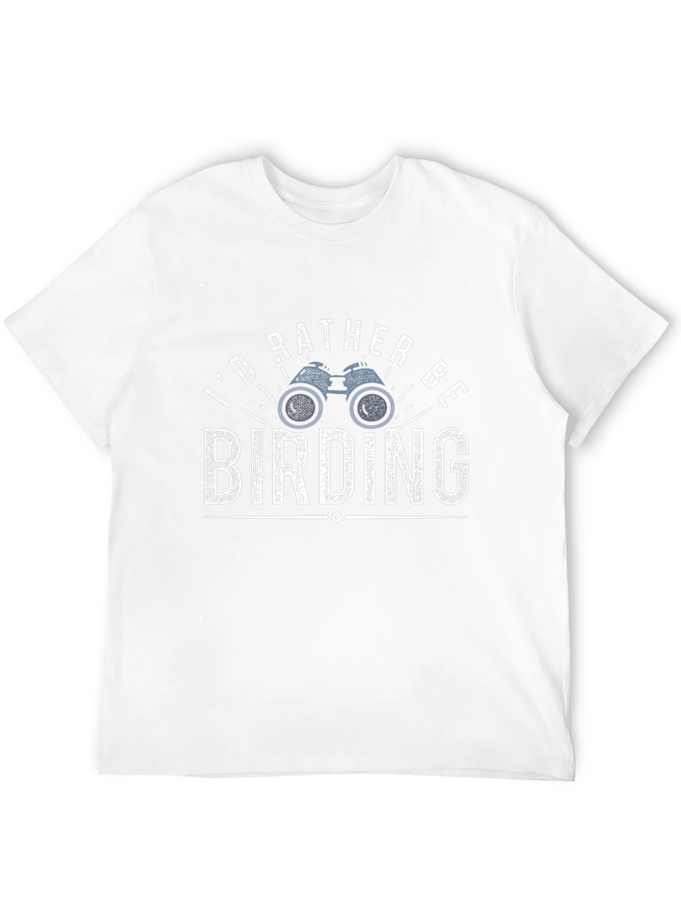 Birding Enthusiast T-Shirt: Id Rather Be Birding