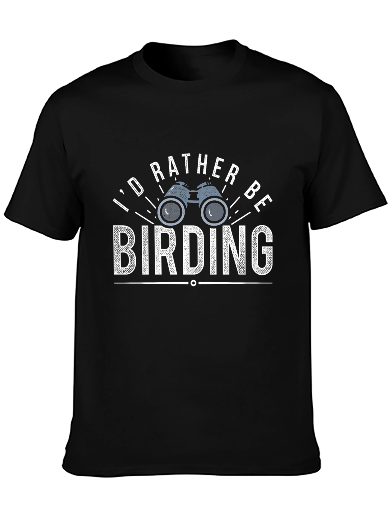Birding Enthusiast T-Shirt: Id Rather Be Birding