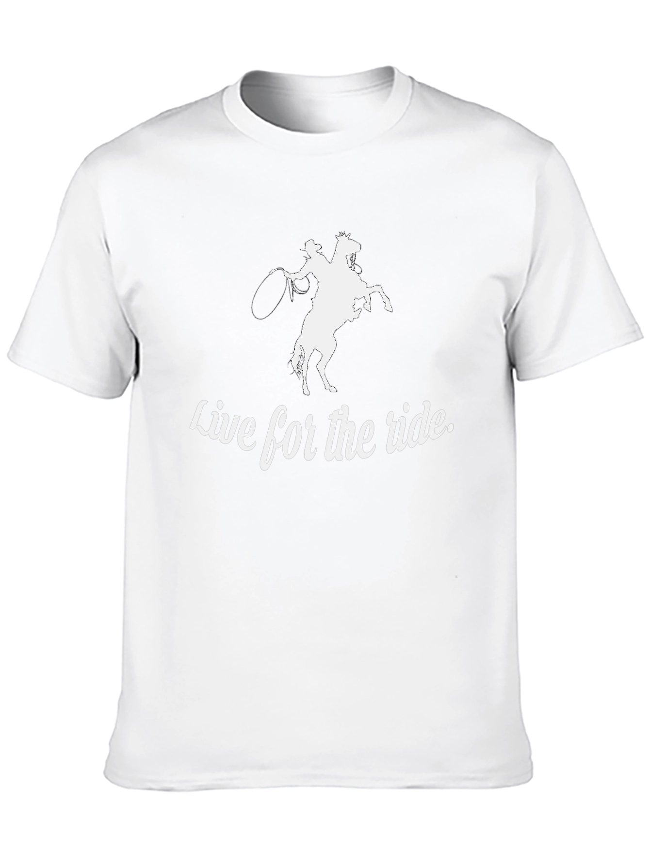 Live for the Ride Black Graphic Tee
