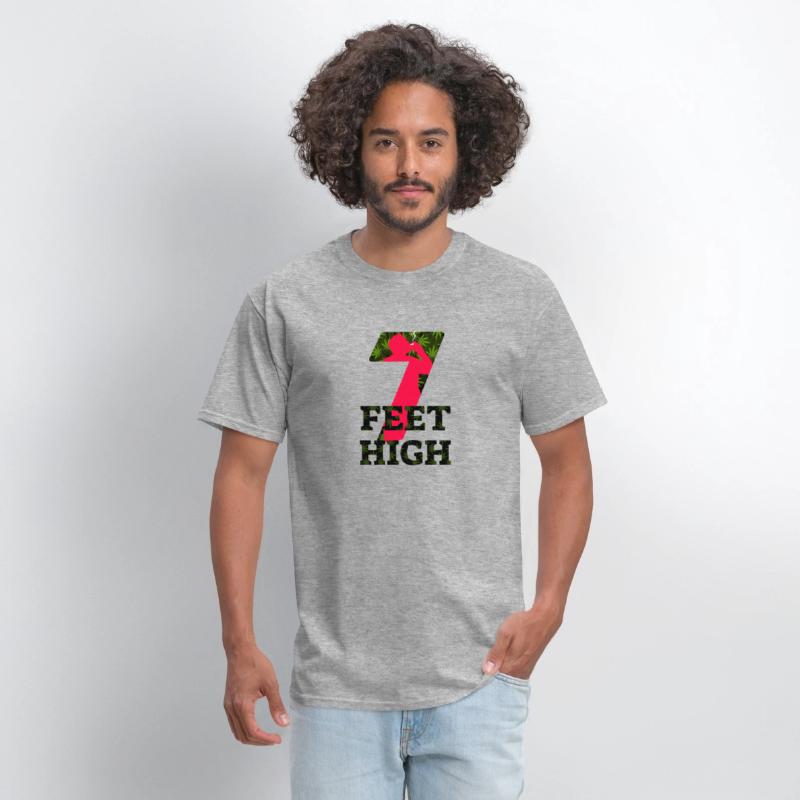 7 Feet High Logo Black ALPHA 01