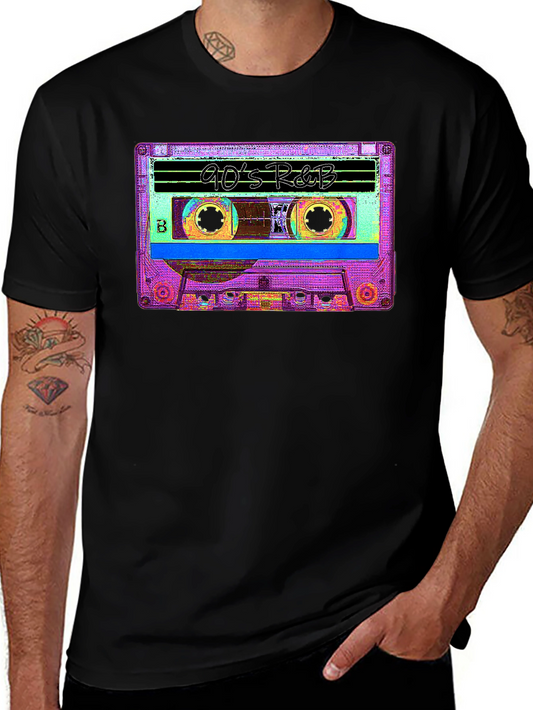 90s R&B Cassette Tape Graphic T-Shirt