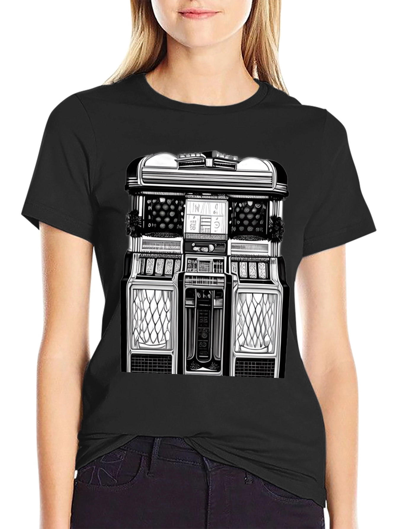 Retro Jukebox Graphic Tee